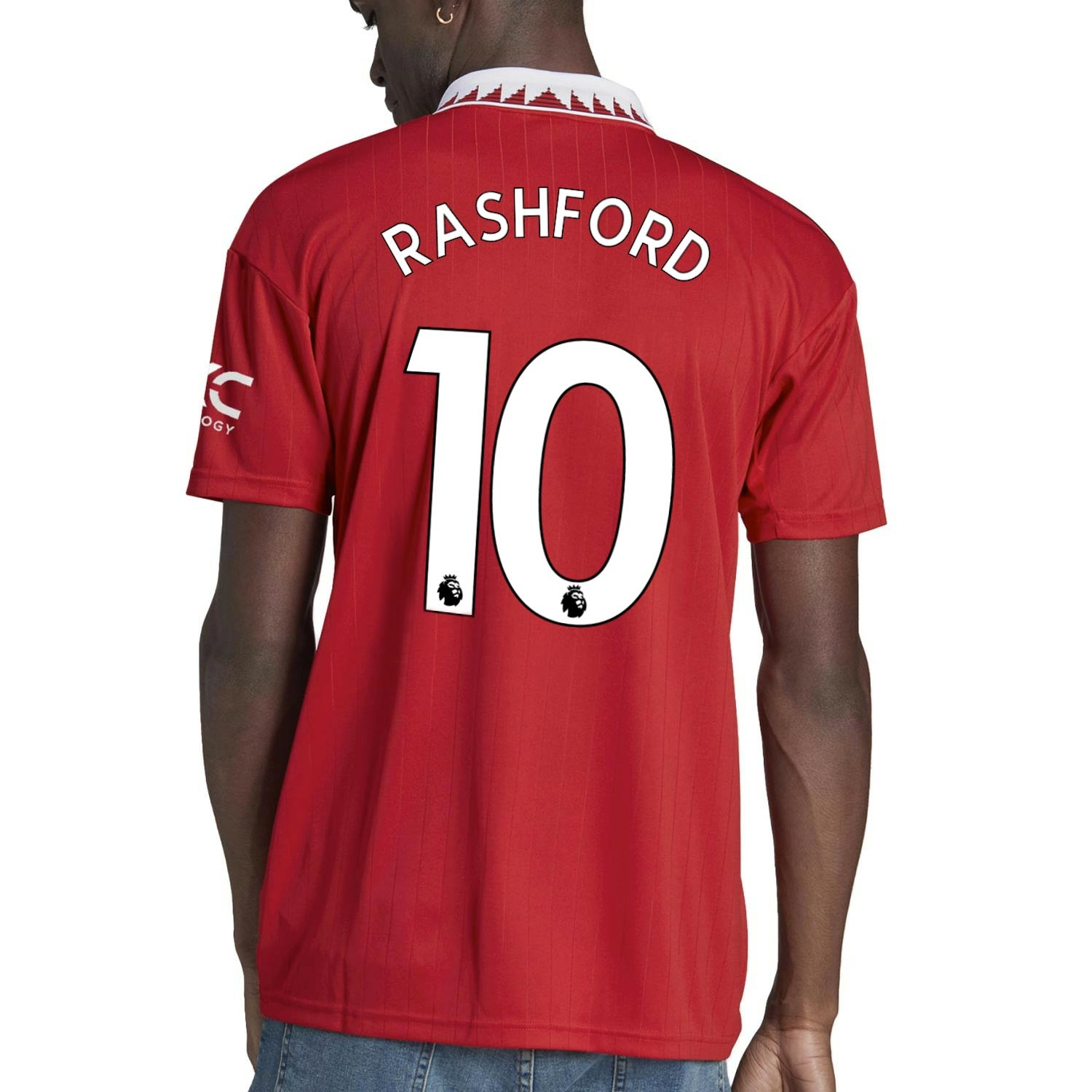 Chandal del Manchester United 2022-2023 Manga Corta Rojo - Pantalon Corto