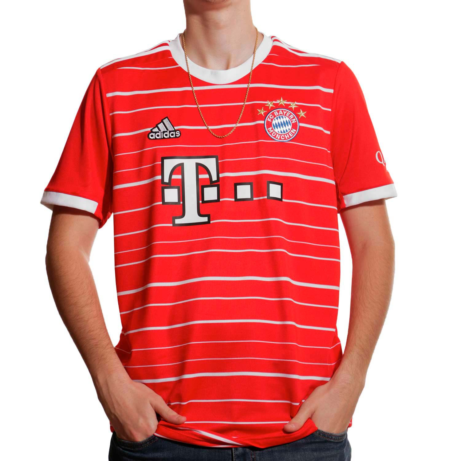Humo mosquito panel Camiseta adidas Bayern 2022 2023 Mané roja | futbolmania