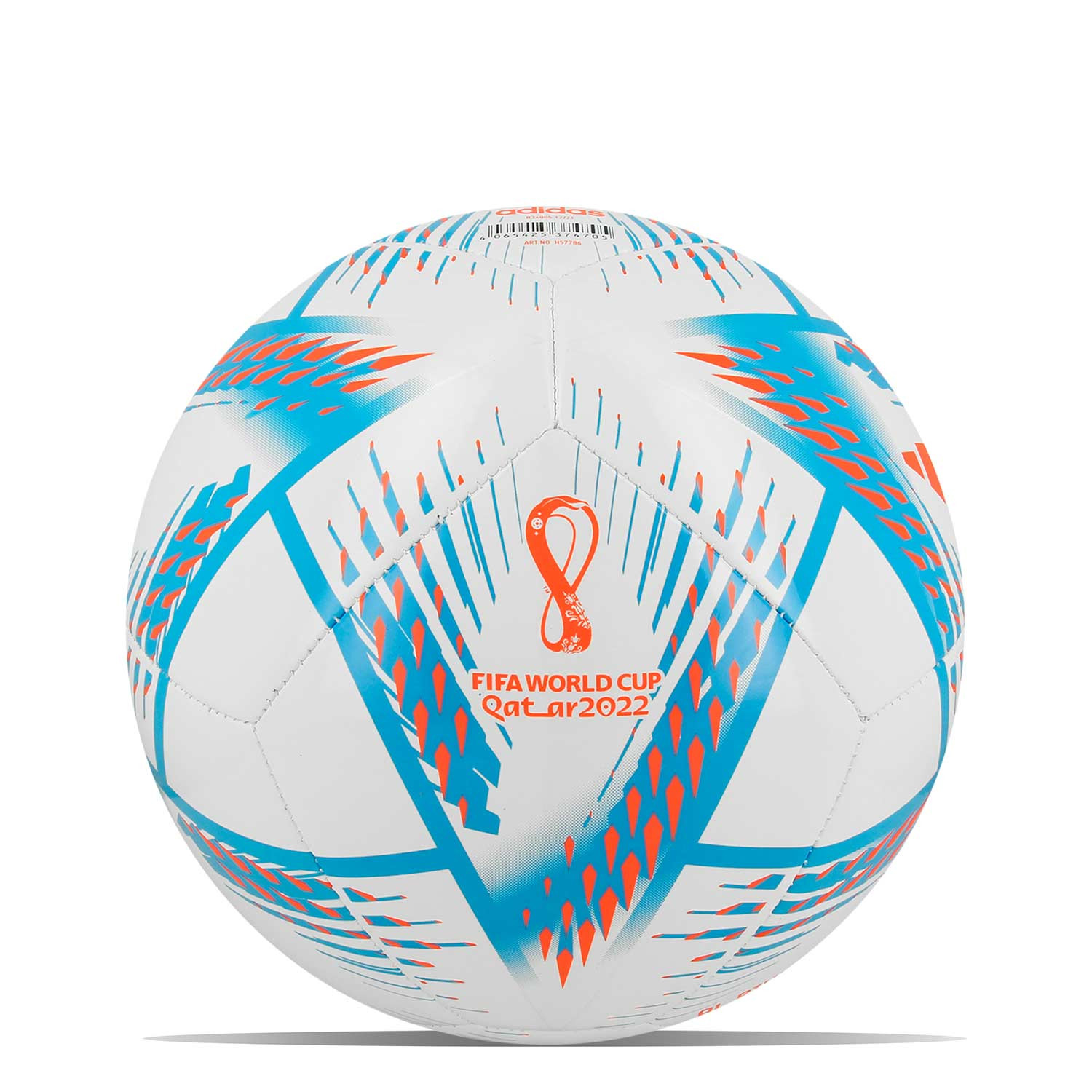 Balón adidas Rihla Club Mundial Qatar blanco T. 3 | futbolmania