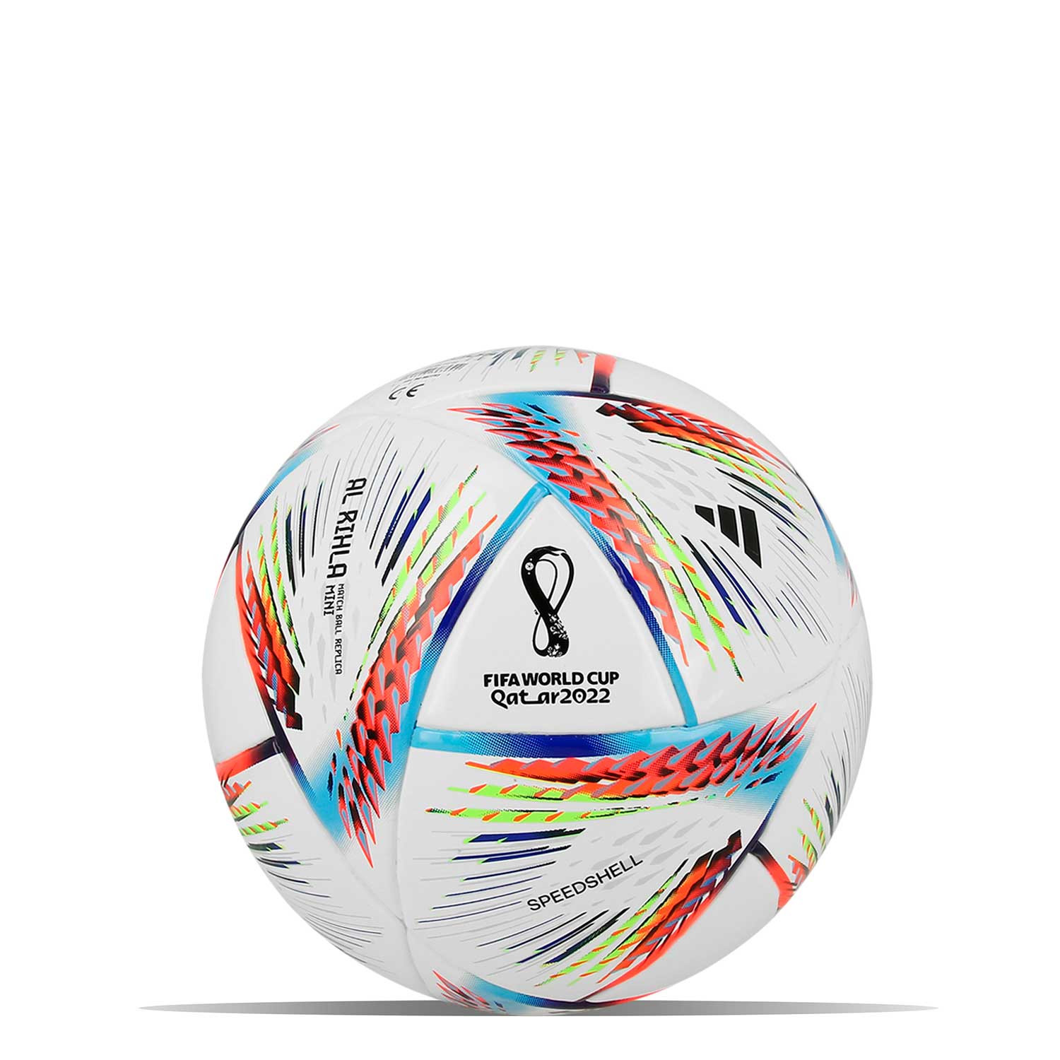 Excavación Medicinal dulce Balón de fútbol adidas Rihla Mundial Qatar 2022 mini | futbolmania
