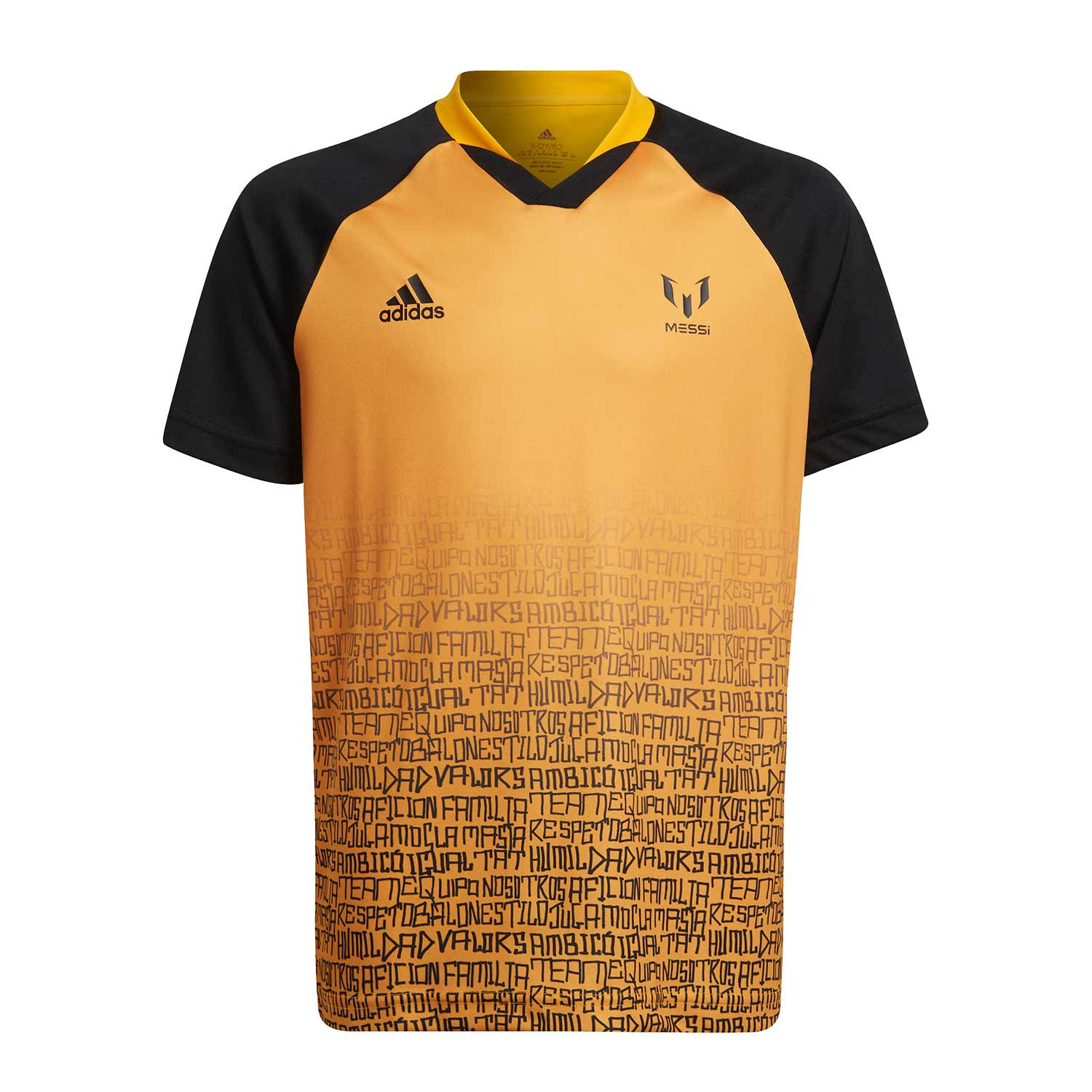 confesar Ciro consola Camiseta adidas Messi 10 niño dorada | futbolmaniaKids