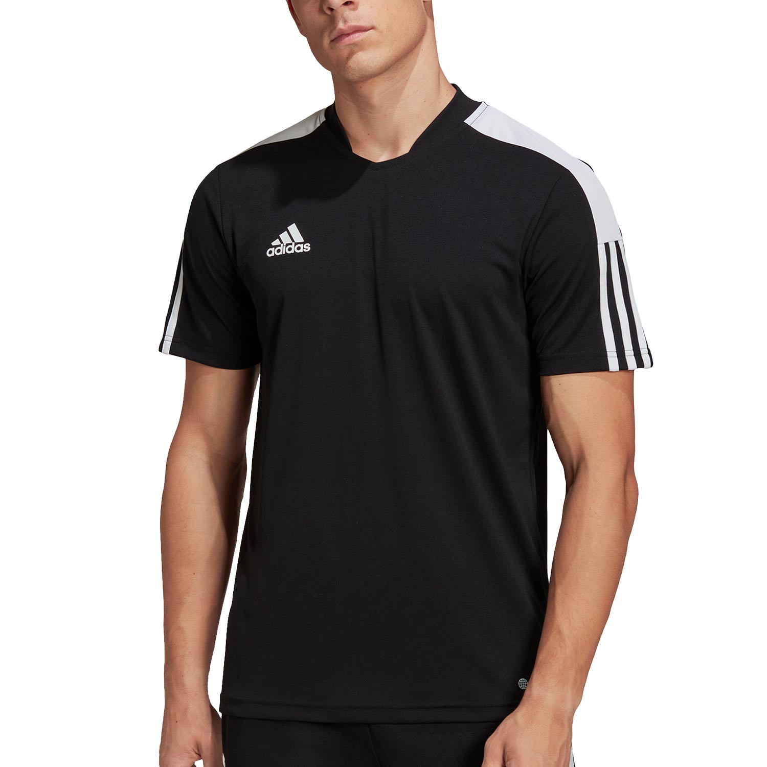 Camiseta adidas entrenamiento Essentials negra | futbolmania