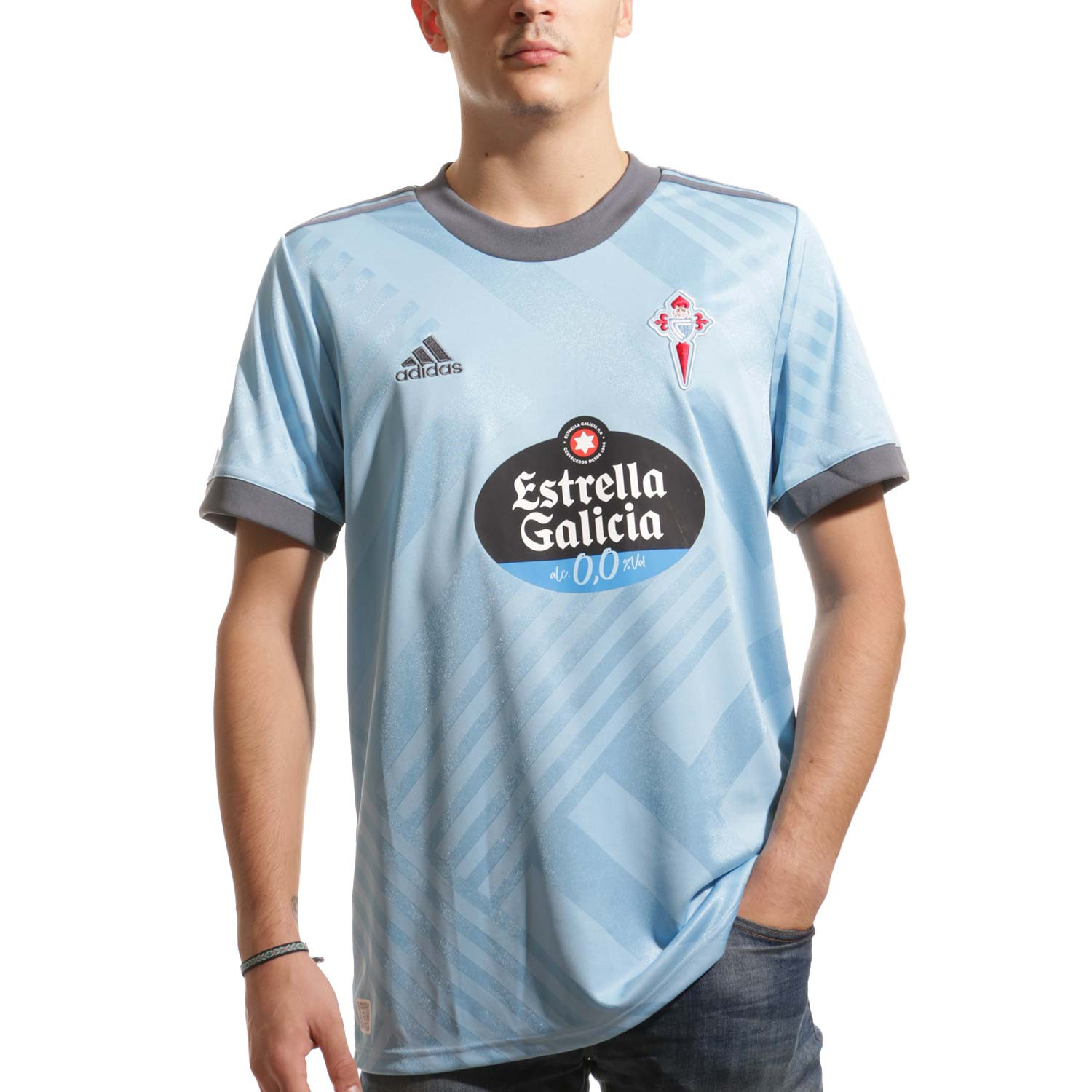 Camiseta adidas Celta Vigo 2021 2022 azul celeste
