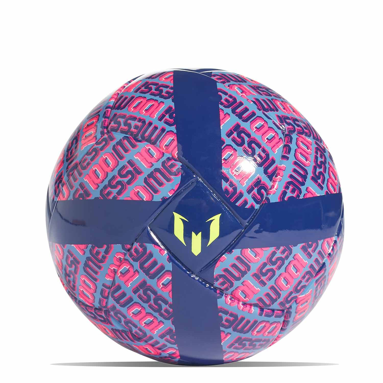 es suficiente acampar eficiencia Balón adidas Messi talla mini azul marino y rosa | futbolmania