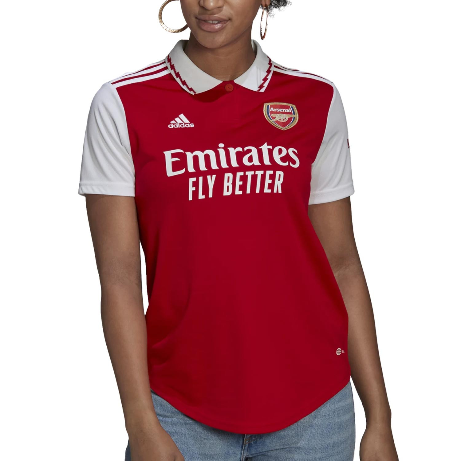 Manual Cerebro pianista Camiseta adidas Arsenal mujer 2022 2023 roja | futbolmania