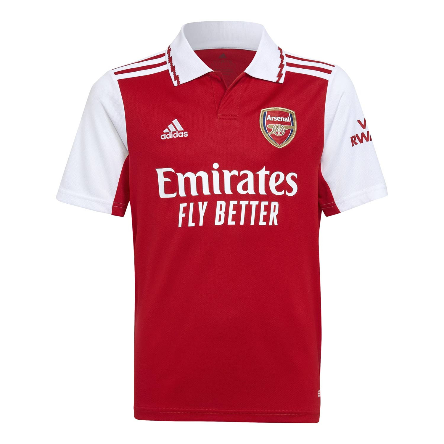 amplitud Tacón Inaccesible Camiseta adidas Arsenal niño 2022 2023 roja | futbolmaniaKids