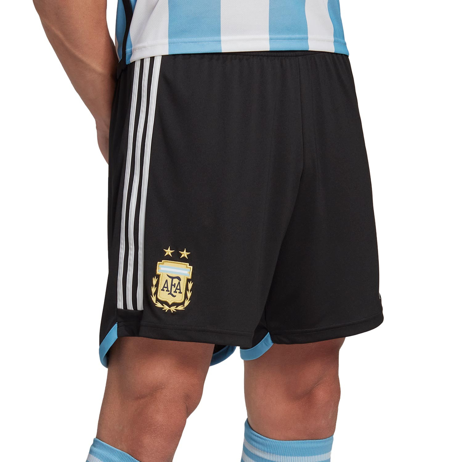 muelle Consumir Orgulloso Short adidas Argentina 2022 2023 negro | futbolmania