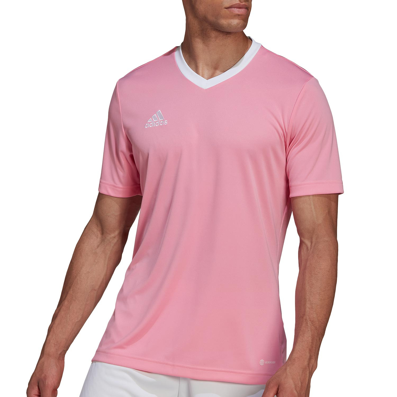 gesto estaño explosión Camiseta adidas Entrada 22 rosa | futbolmania
