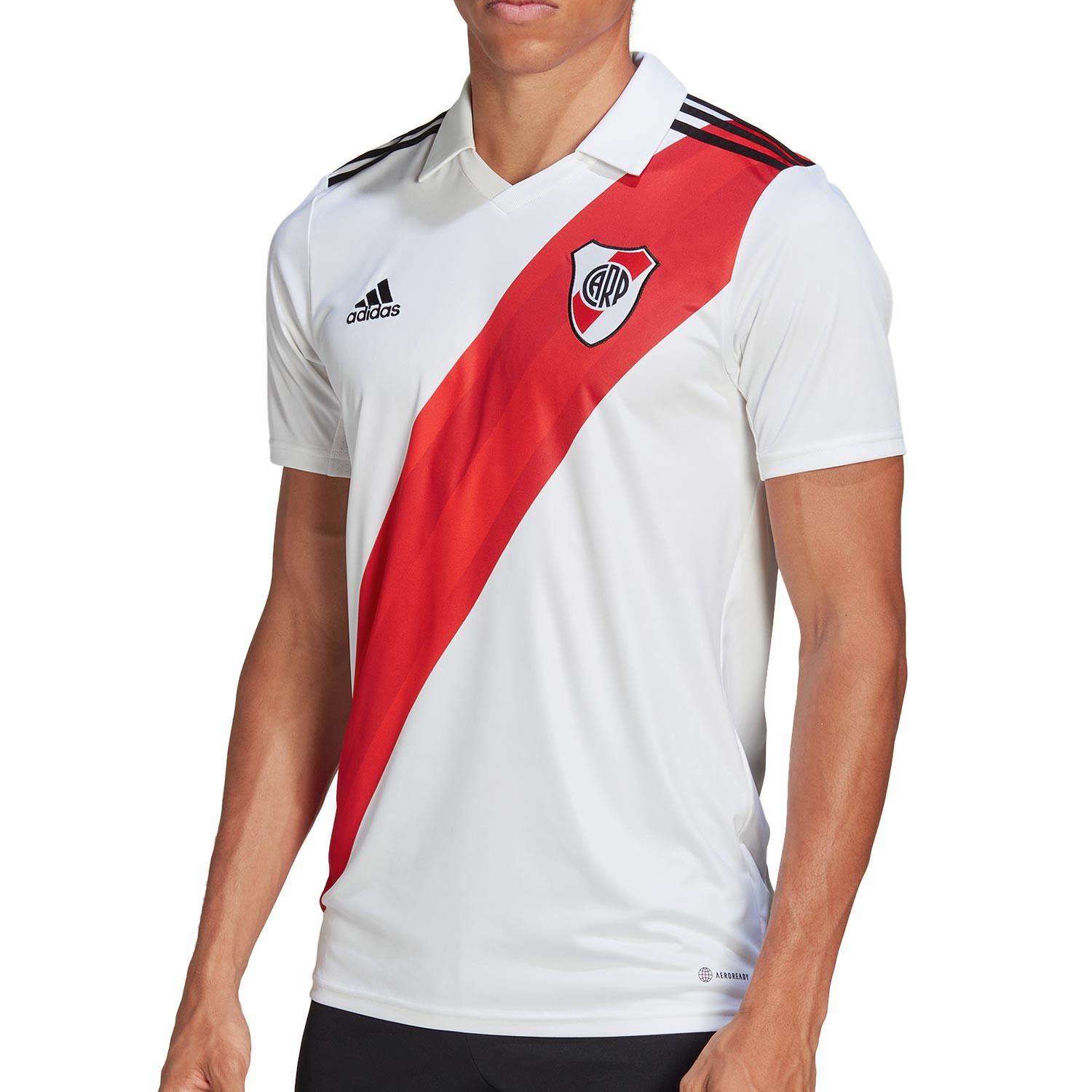 Fácil de leer etiqueta sarcoma Camiseta adidas River Plate 2022 2023 blanca y roja | futbolmania