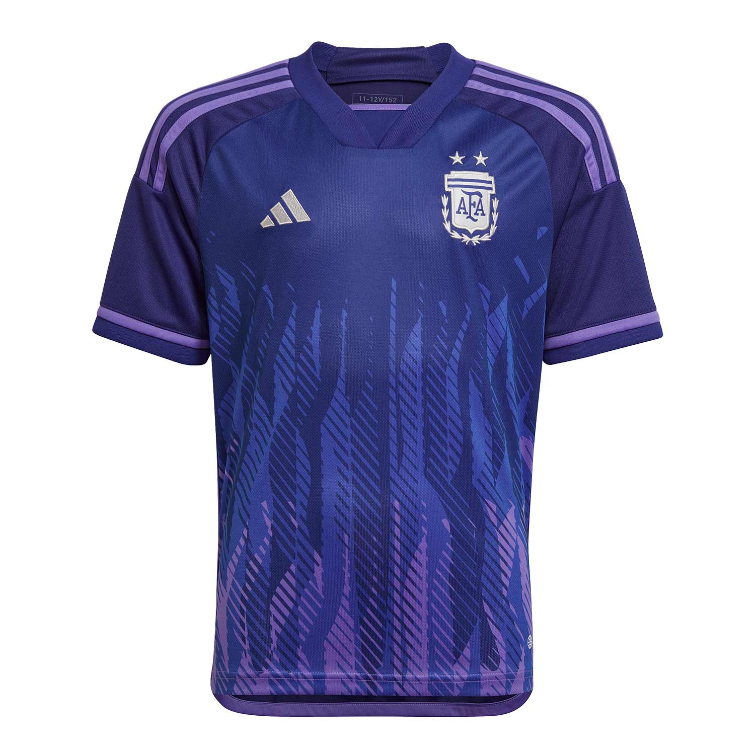Camiseta adidas 2a Real Madrid niño 2022 2023 púrpura
