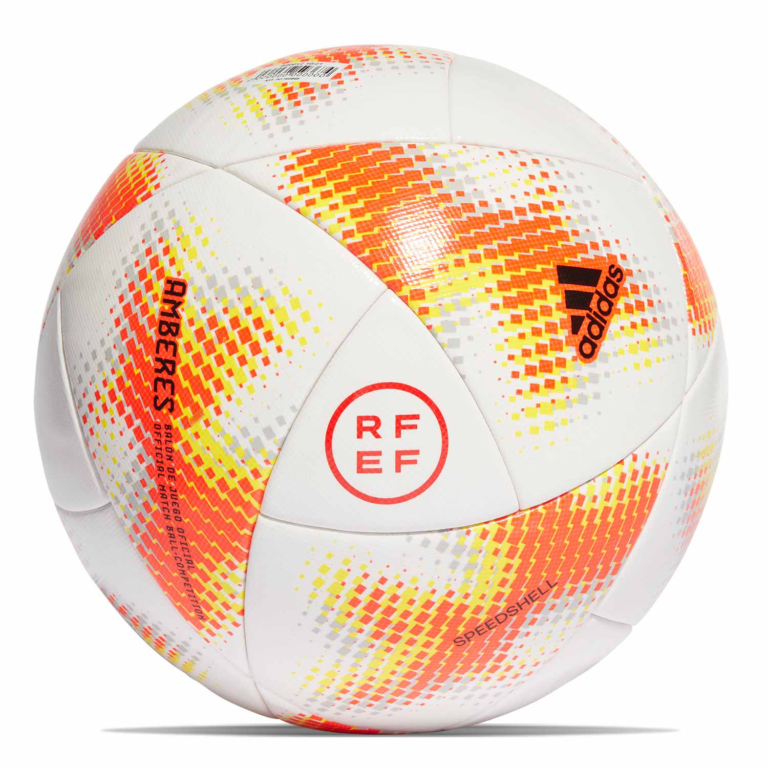 Hazme pueblo travesura Balón adidas RFEF Competition talla 5 blanco y rojo | futbolmania