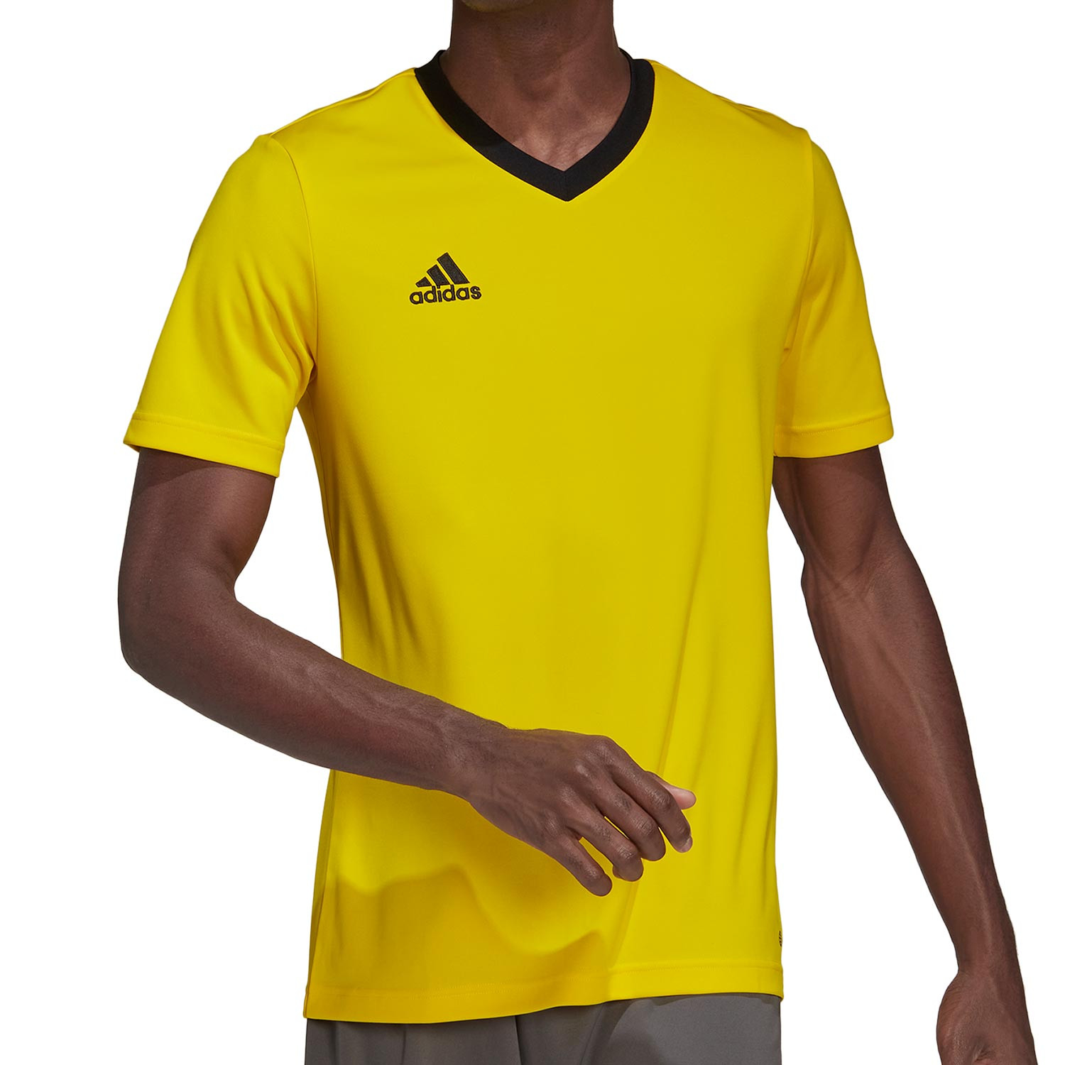Camiseta adidas Team niño amarilla