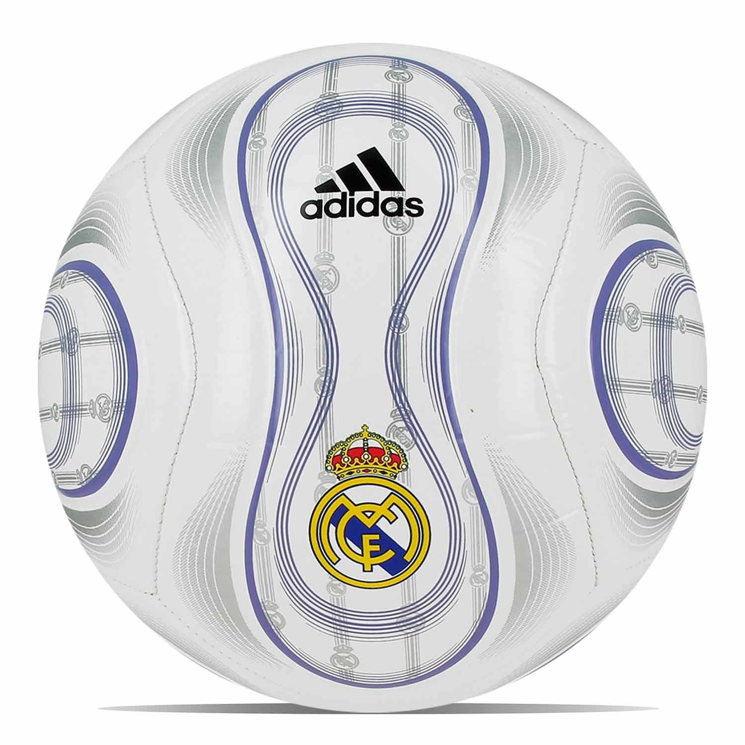 mareado Cinemática Simposio Balón adidas Real Madrid Club talla 5 blanco | futbolmania