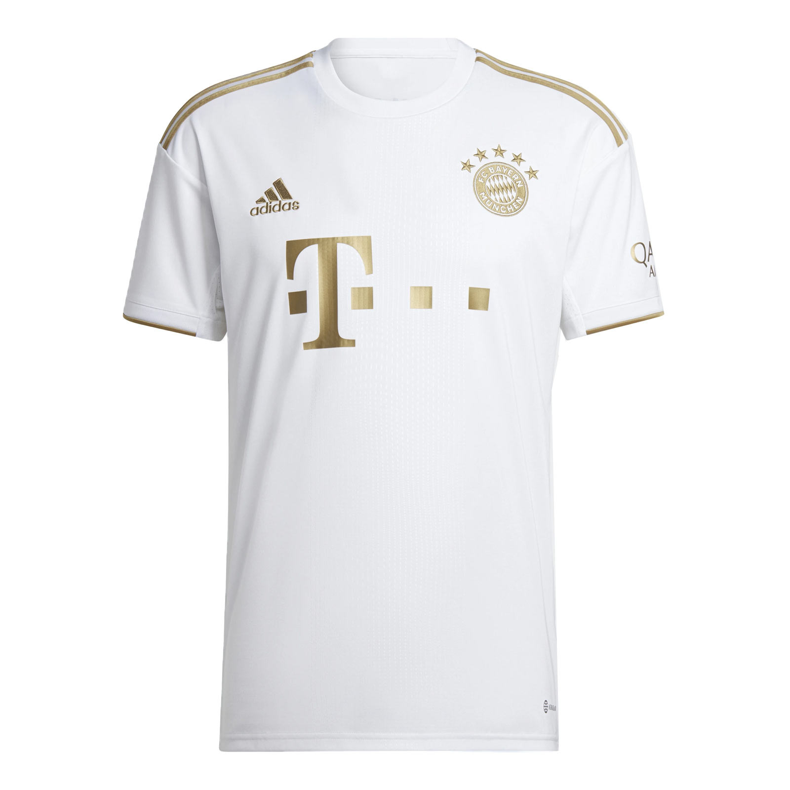 Camiseta adidas 2a Bayern niño 2022 2023 blanca |