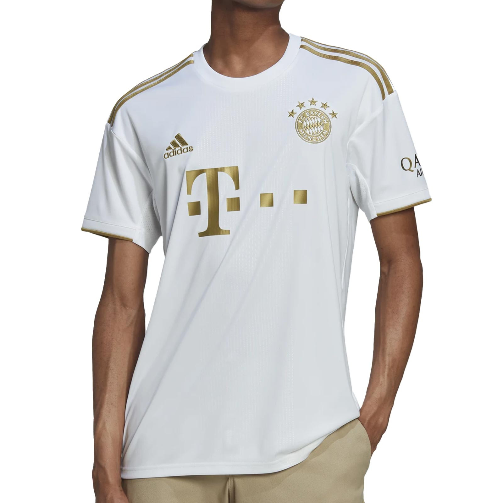 Premedicación Desesperado encender un fuego Camiseta adidas 2a Bayern 2022 2023 blanca | futbolmania