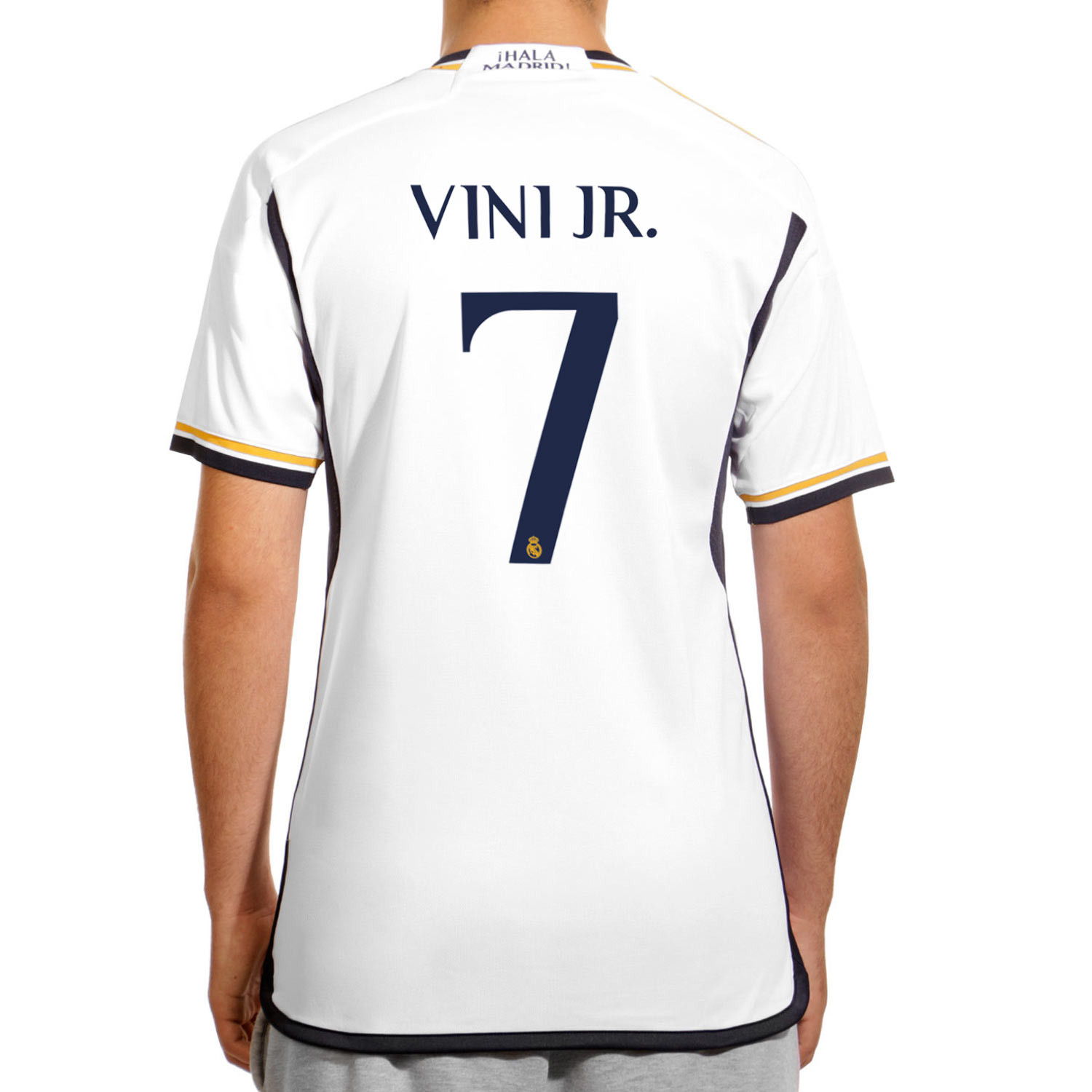 Camiseta adidas Real Madrid Vini Jr 2023 2024 blanca