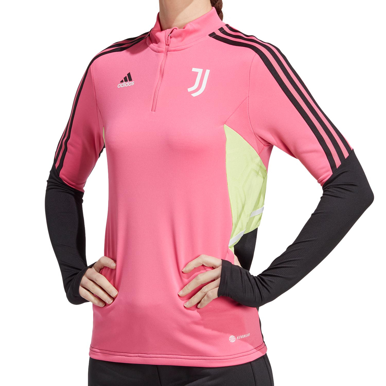 cantante Integral Calibre Sudadera adidas Juventus entrenamiento mujer rosa | futbolmania