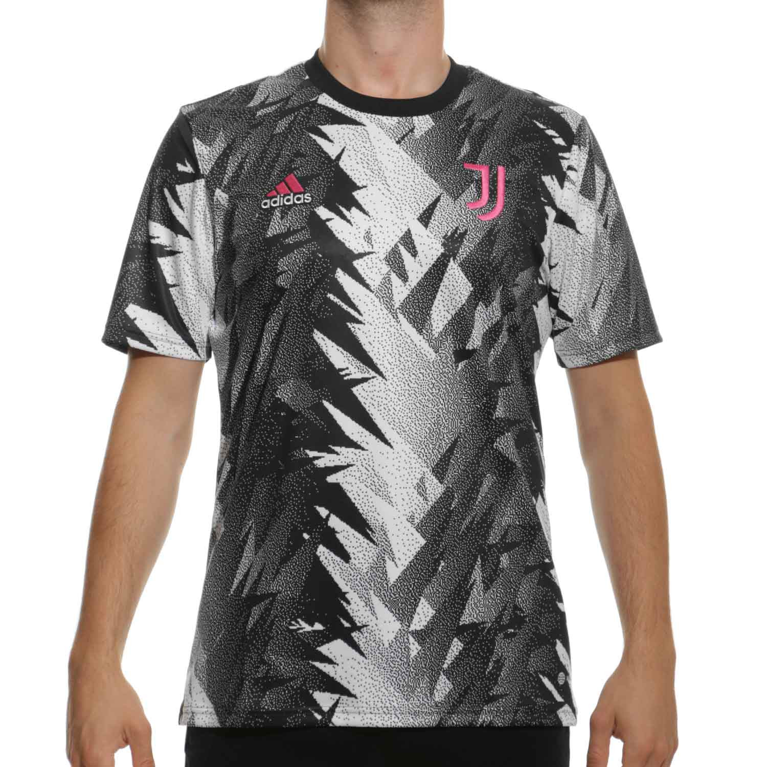 Sabroso terminado negocio Camiseta adidas Juventus pre-match negra | futbolmania