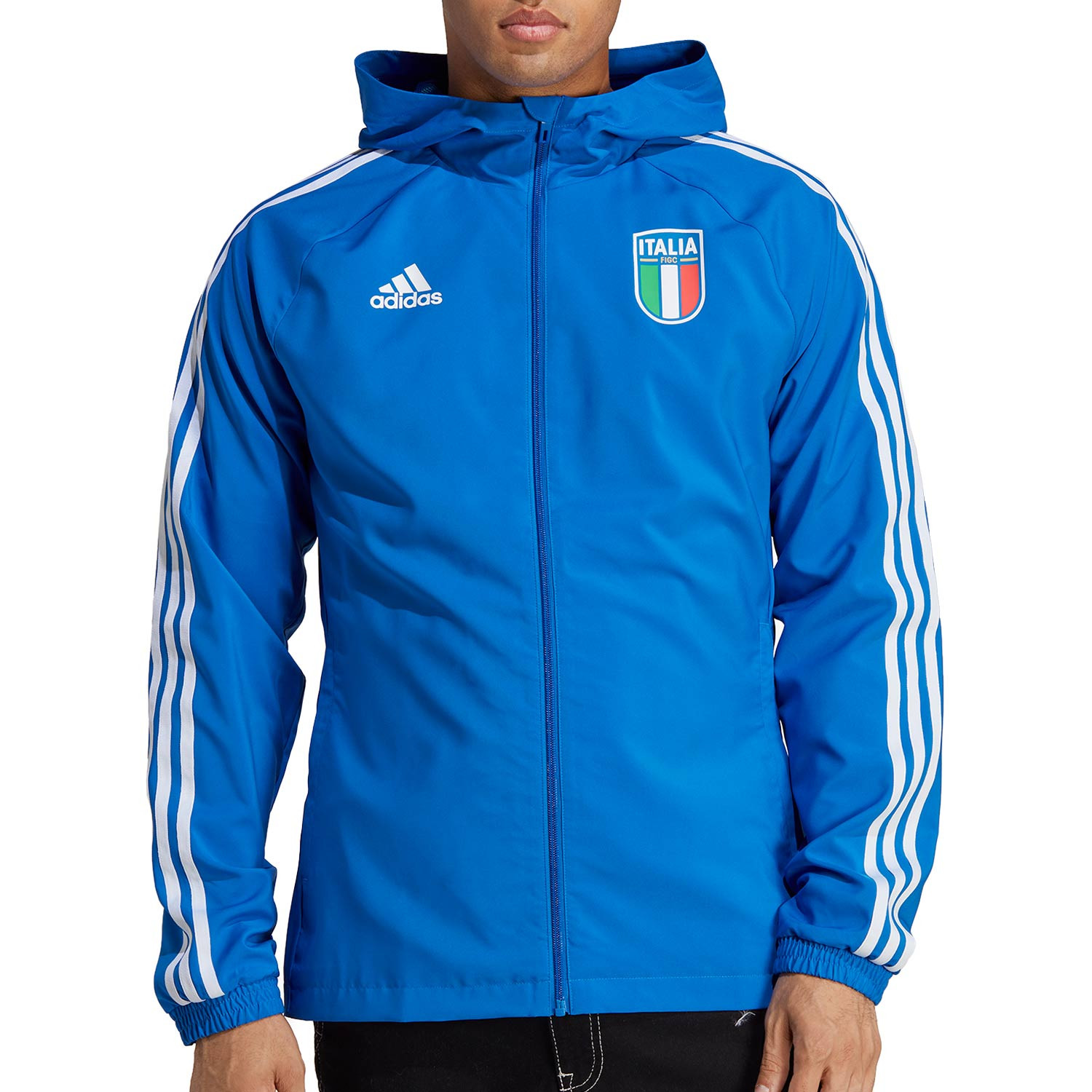 Chaqueta Italia Windbreaker azul | futbolmania