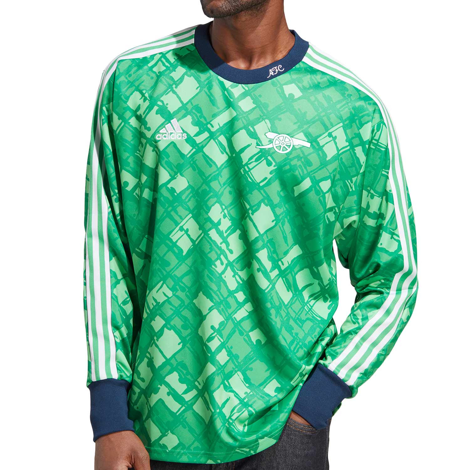 representación Asalto grande Camiseta adidas Arsenal portero Icon verde | futbolmania