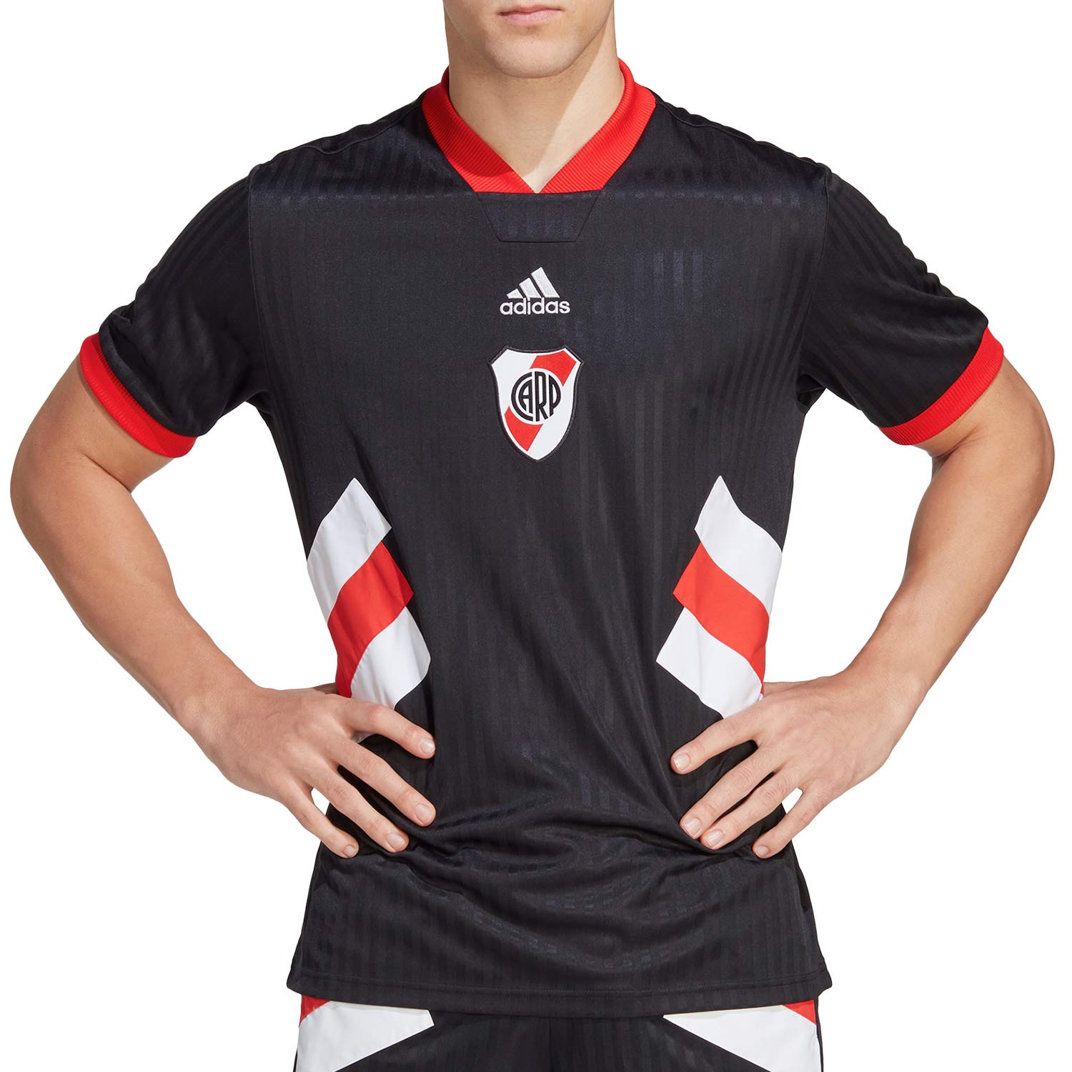 Dardos Tiza Viento Camiseta adidas River Plate Icon negra | futbolmania