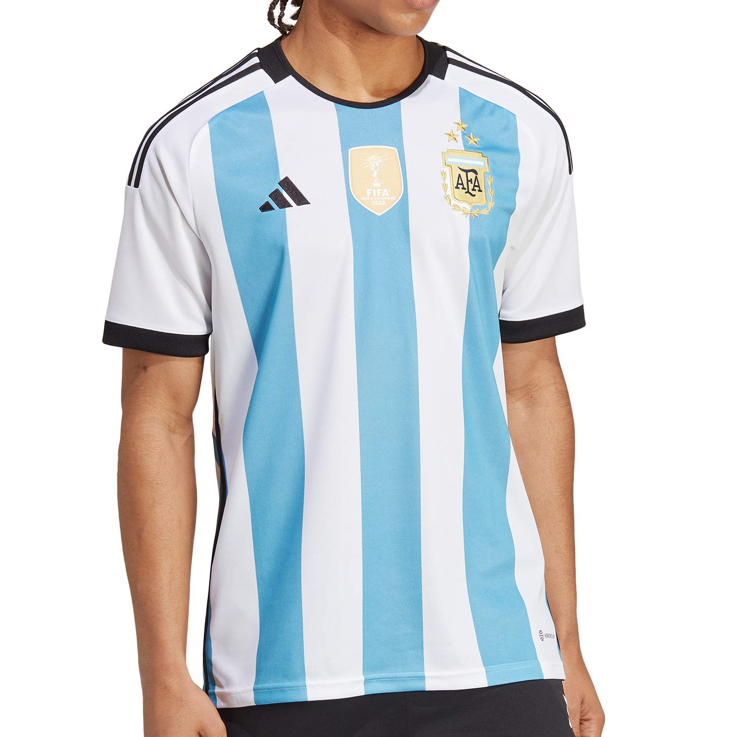 Montón de Mascotas licencia Camiseta adidas Argentina 3 estrellas albiceleste | futbolmania