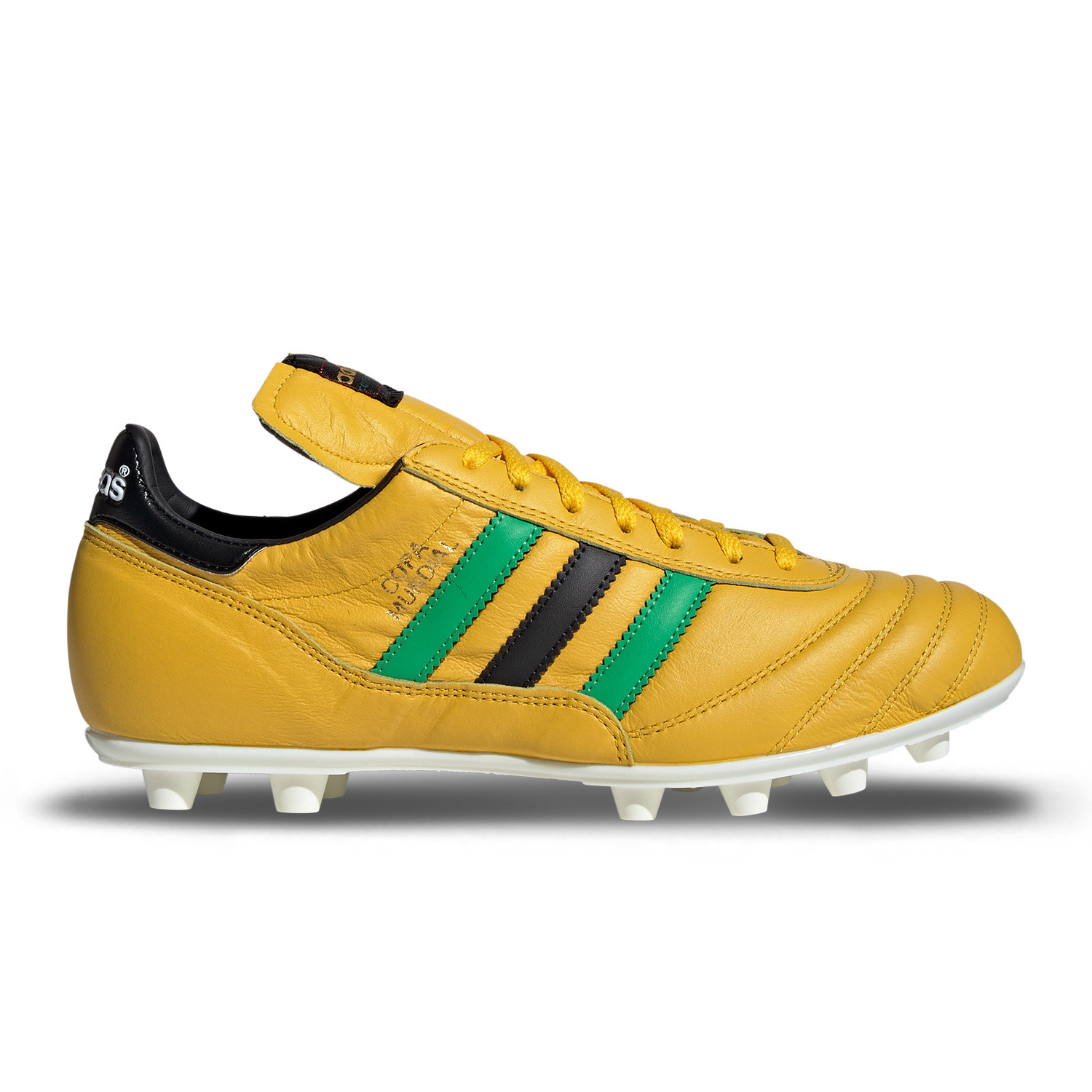 Botas futbol adidas Copa Mundial Jamaica FG mostaza