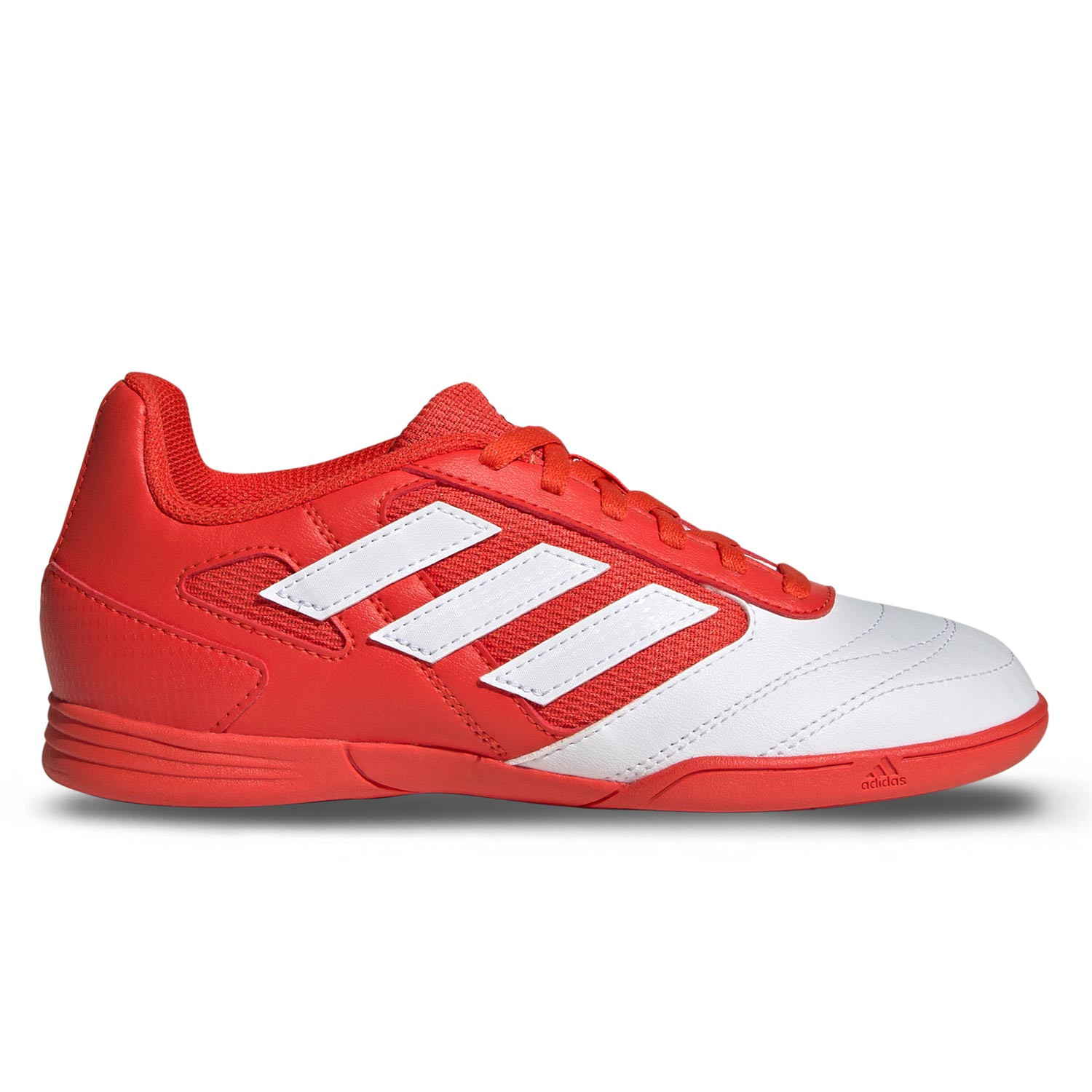 Zapatillas futsal adidas Super Sala 2 J rojas blancas