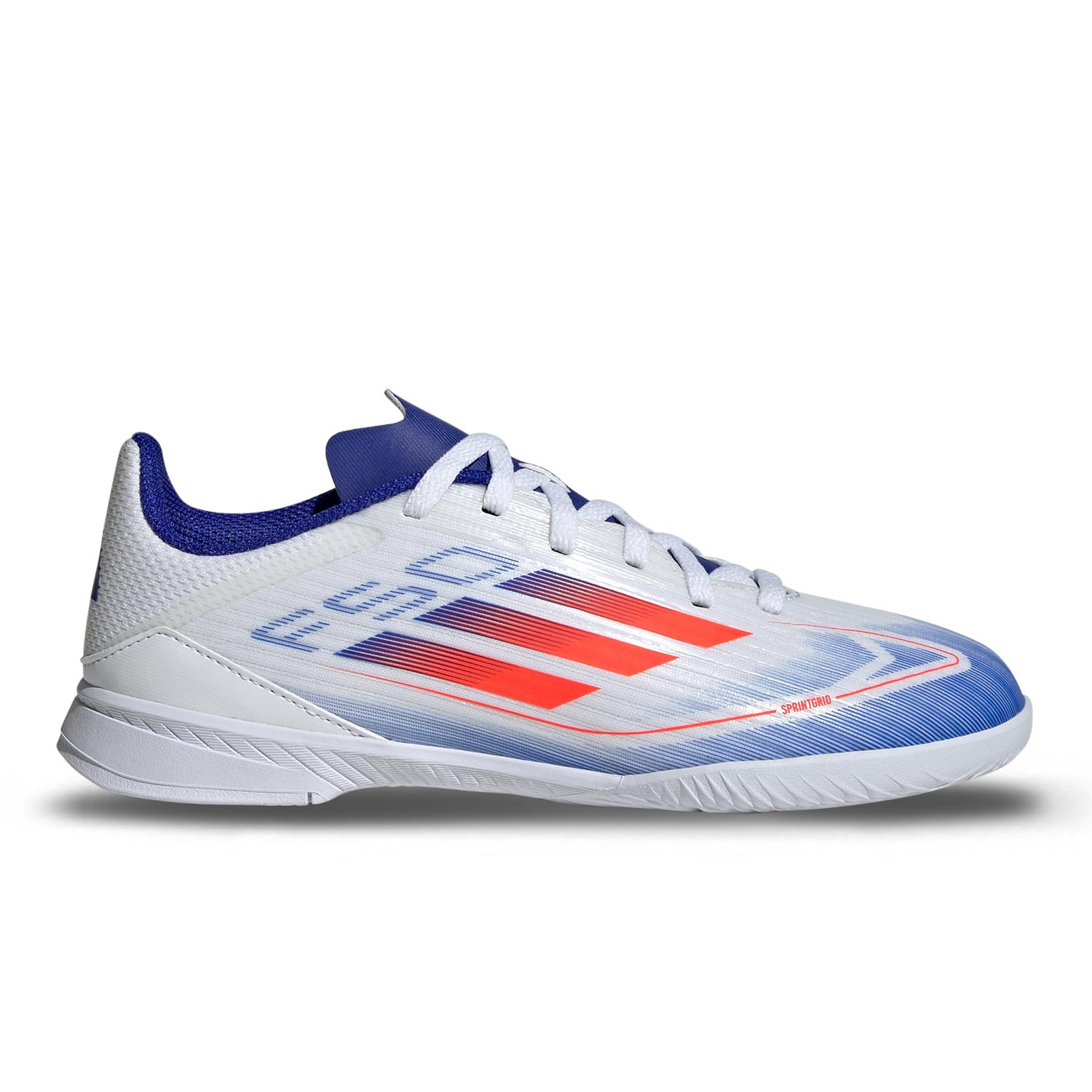 Zapatillas de futbol sala adidas F50 League In J blancas