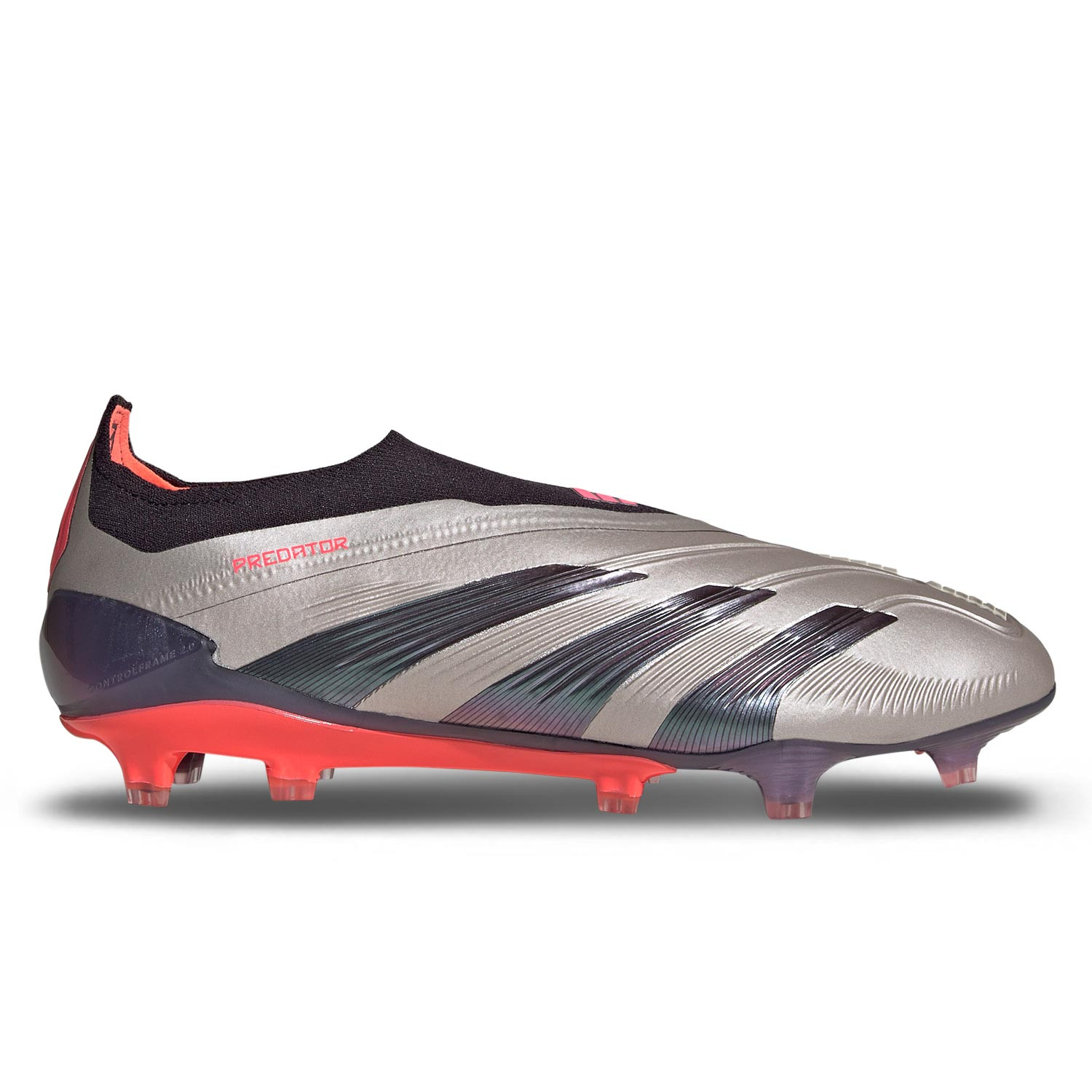 Botas futbol adidas Predator Elite LL FG plateadas