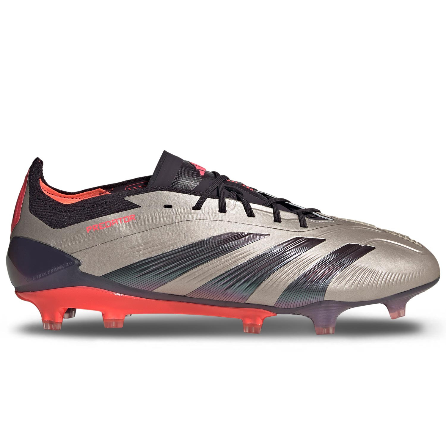 Botas futbol adidas Predator Elite FG plateadas