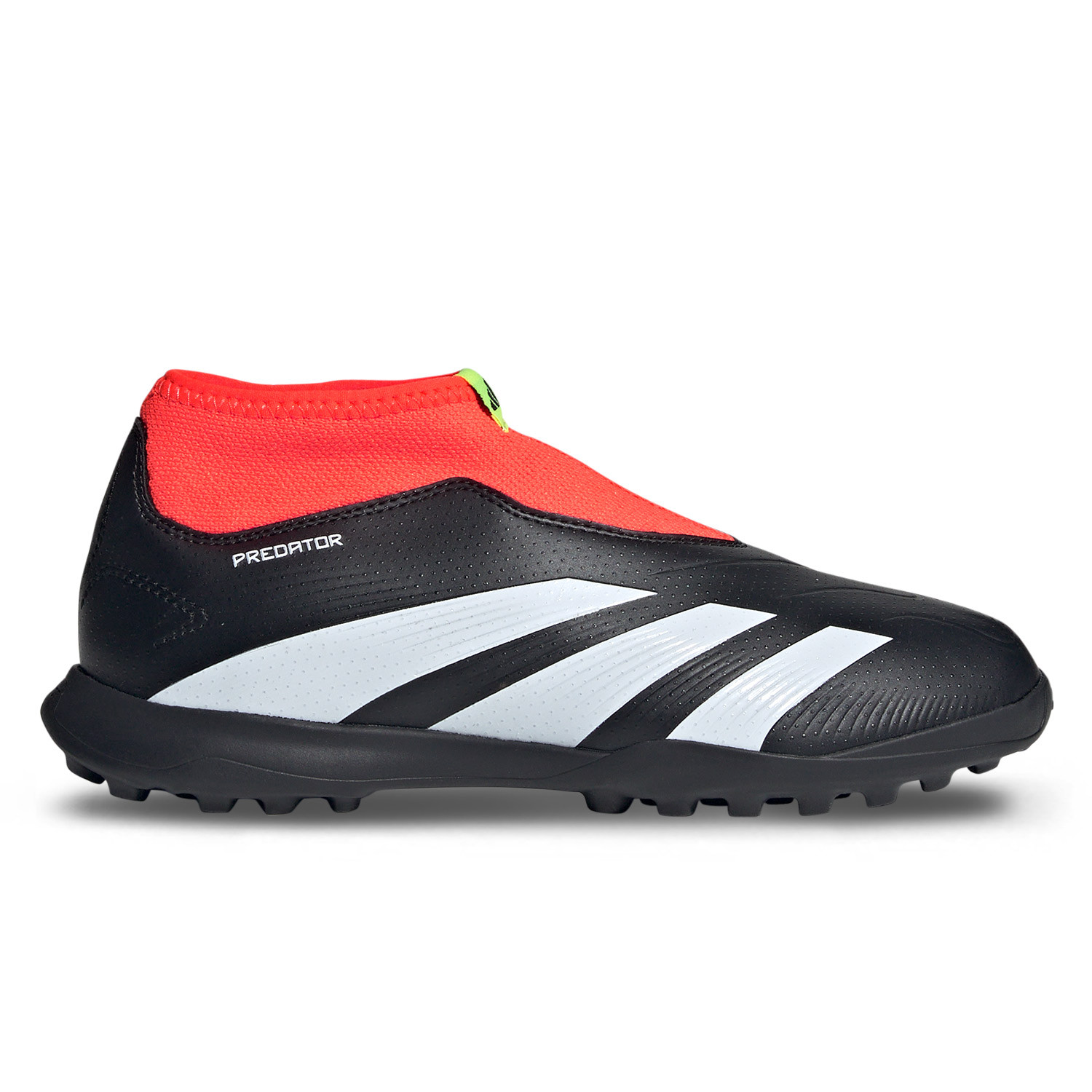 Zapatillas multitaco adidas Predator League LL TF J negra roja