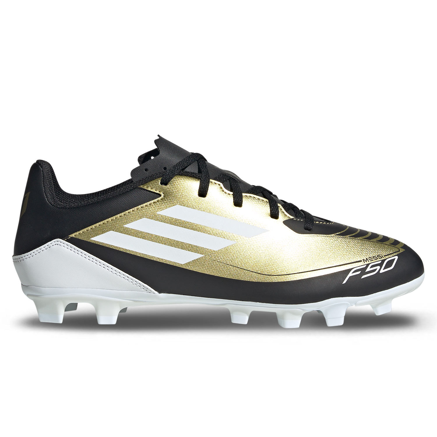 Botas de futbol adidas F50 Club Messi FxG doradas