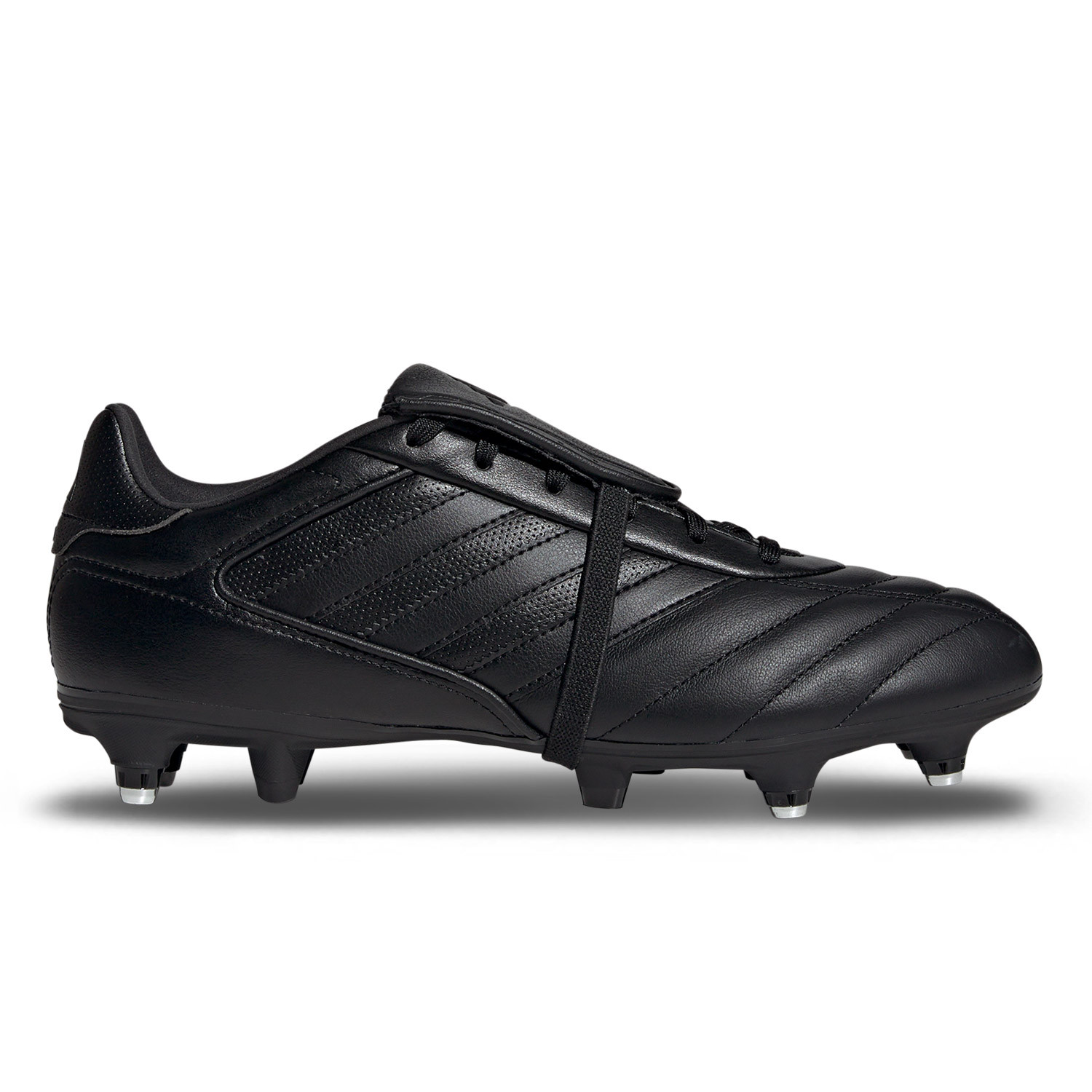 Botas de futbol de piel con lengueta adidas Copa Gloro 2 SG negras