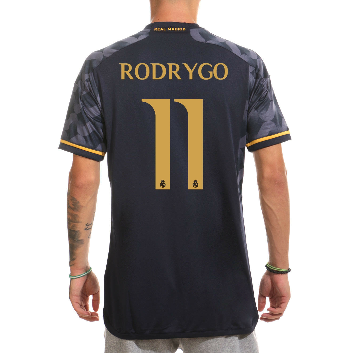 Camiseta Rodrygo 11 Real Madrid 1ª Equipación 2023/2024 Niño Kit 