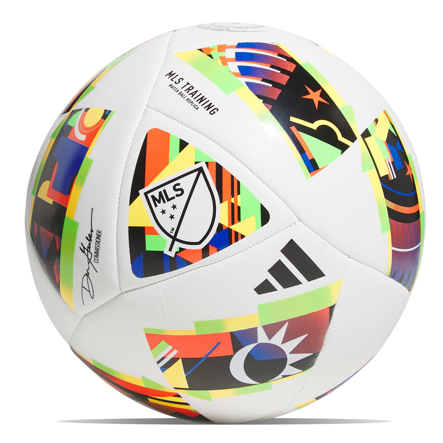 Balón adidas MLS 2024 Training talla 4 blanco