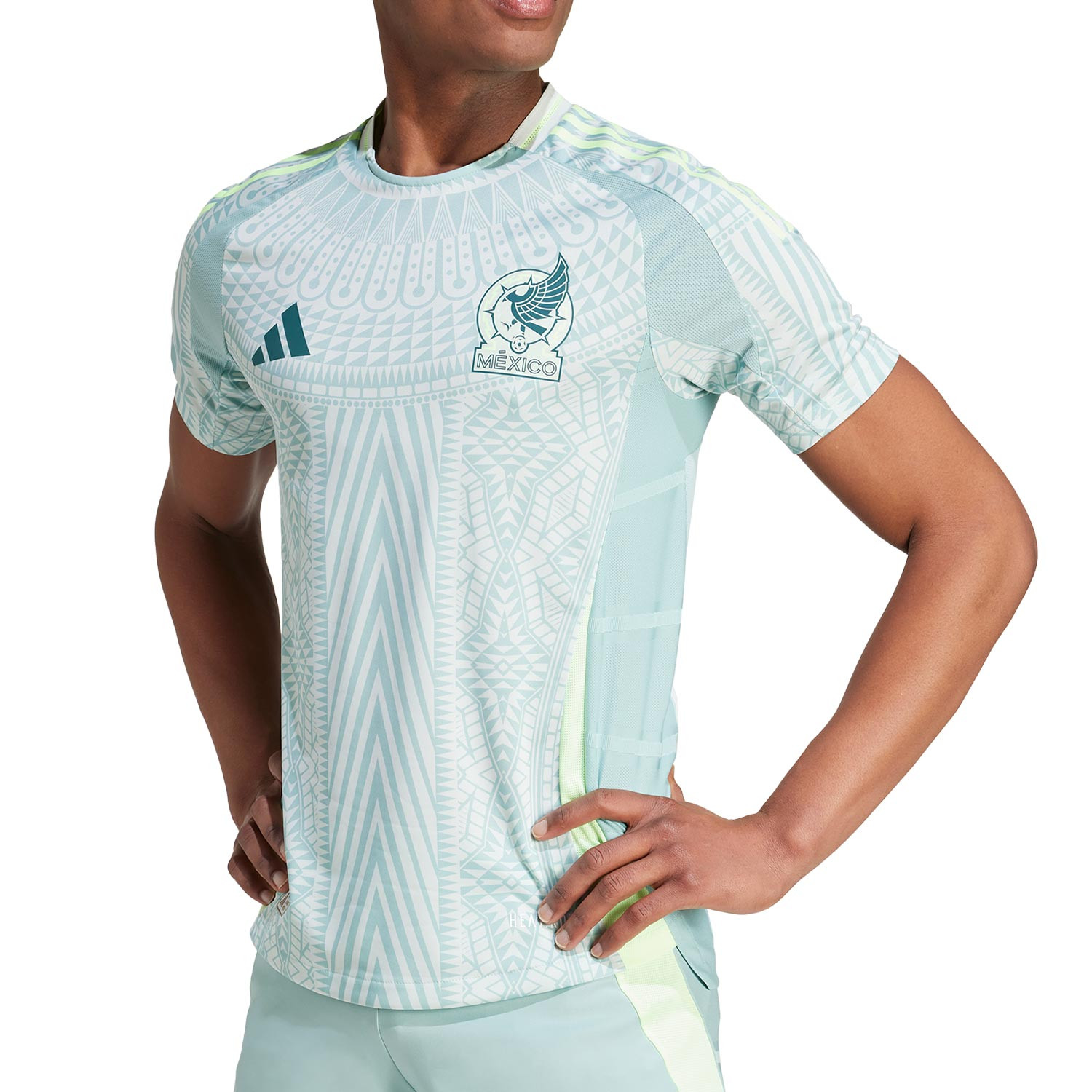 Camiseta adidas 2a Mexico autentica 2024