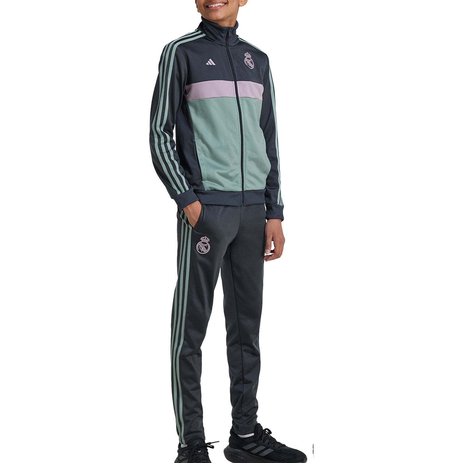 Chandal adidas Real Madrid entrenamiento gris