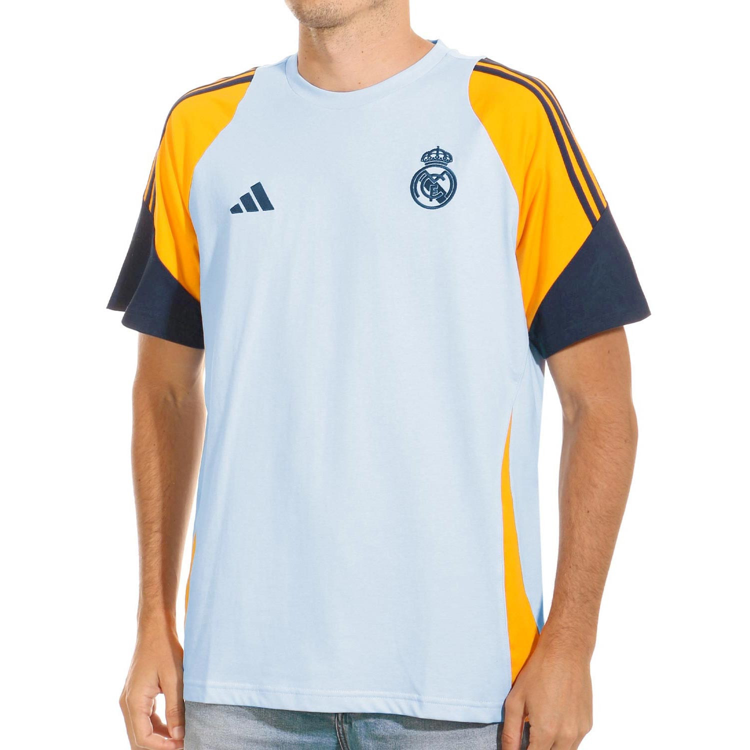 Camiseta adidas azul claro sales