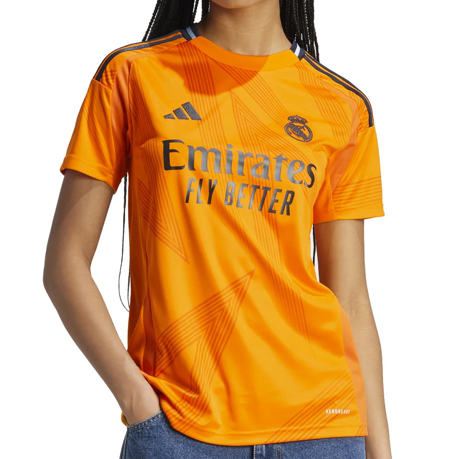 Camiseta adidas 2a Real Madrid mujer 2024 2025