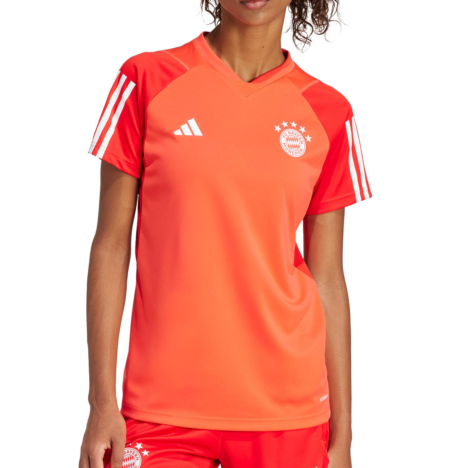 Camiseta roja deporte mujer outlet