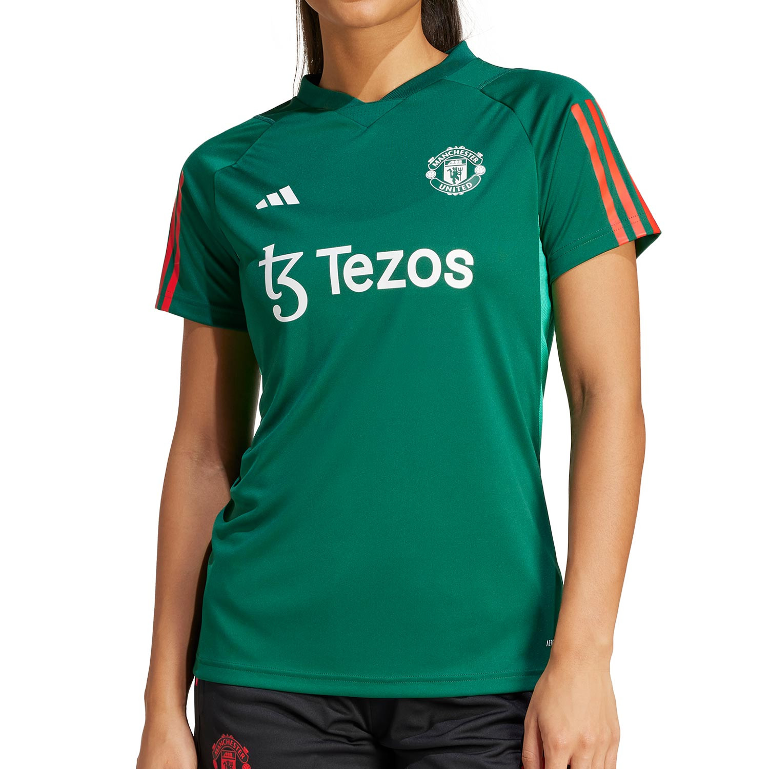 Camiseta adidas mujer verde outlet