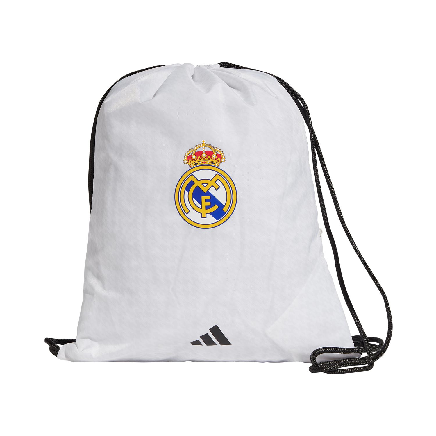 Mochila de cuerdas adidas Real Madrid blanca
