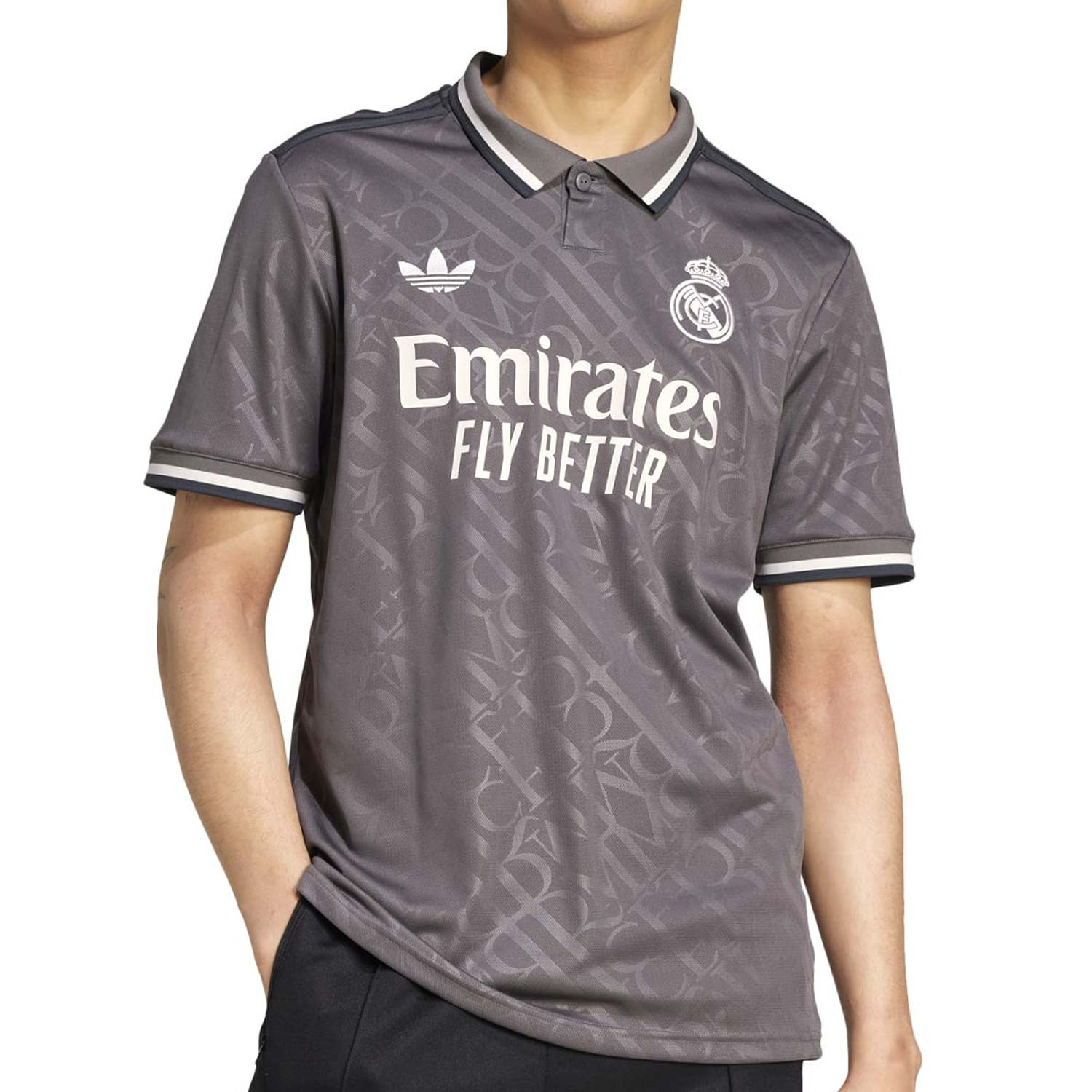 Camiseta adidas 3a Real Madrid 2024 2025 gris