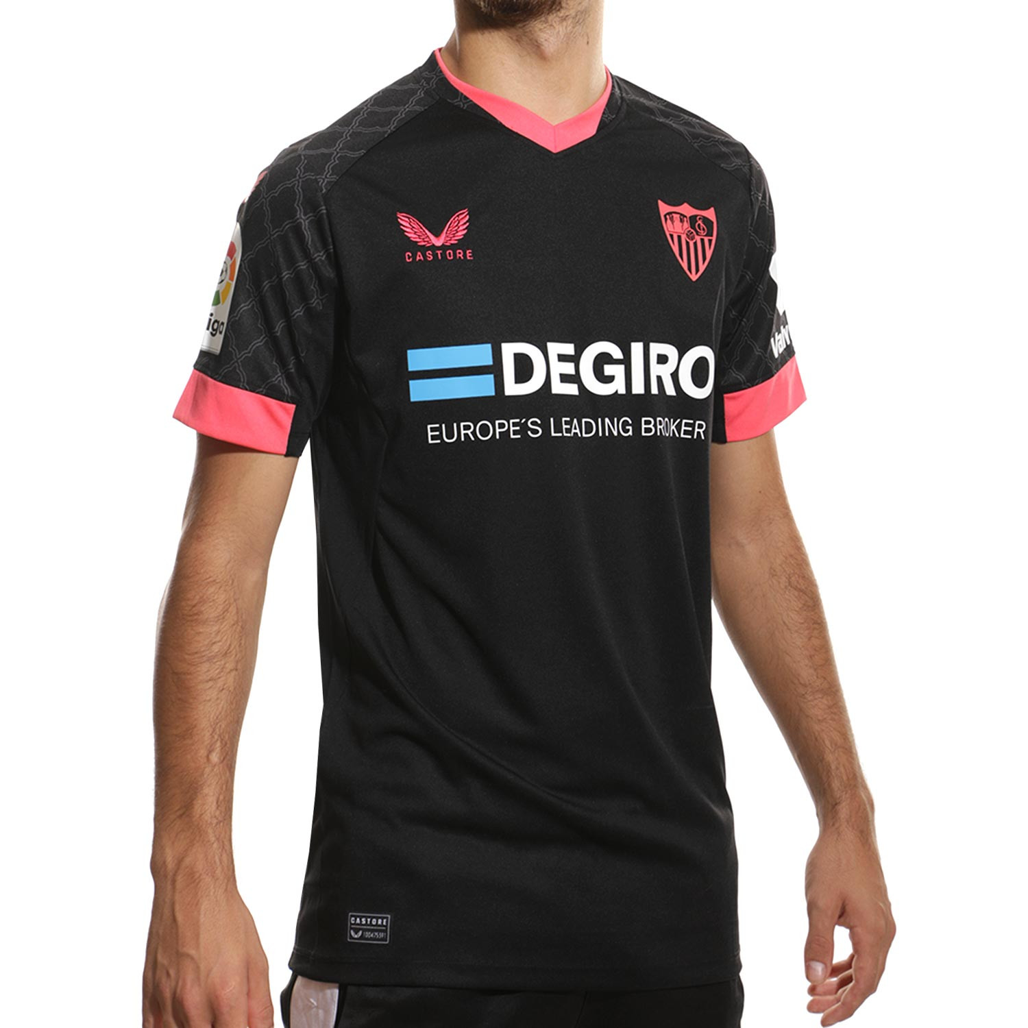 Camiseta 3a Sevilla 2022 negra futbolmania