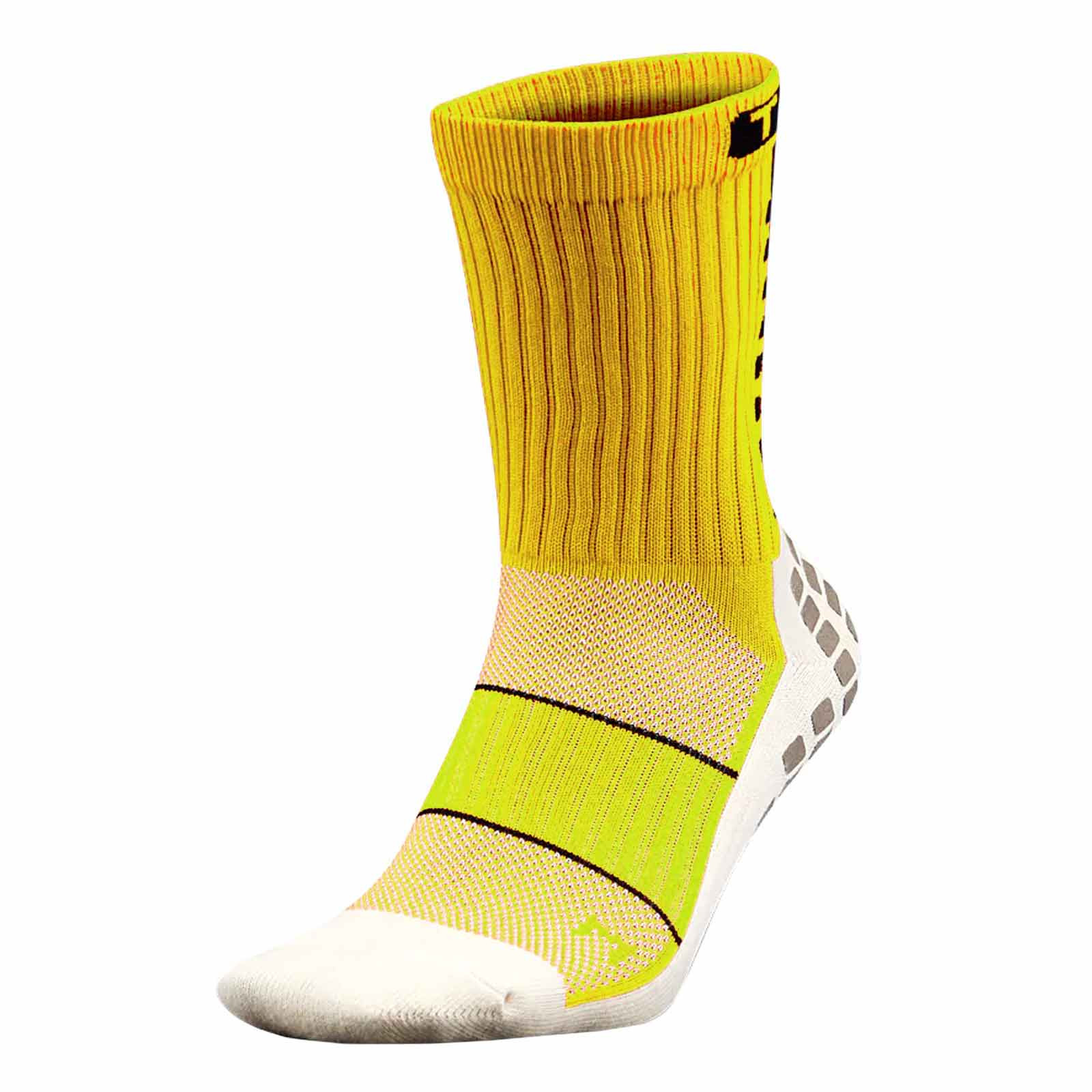 Calcetines antideslizantes Trusox amarillos | futbolmania