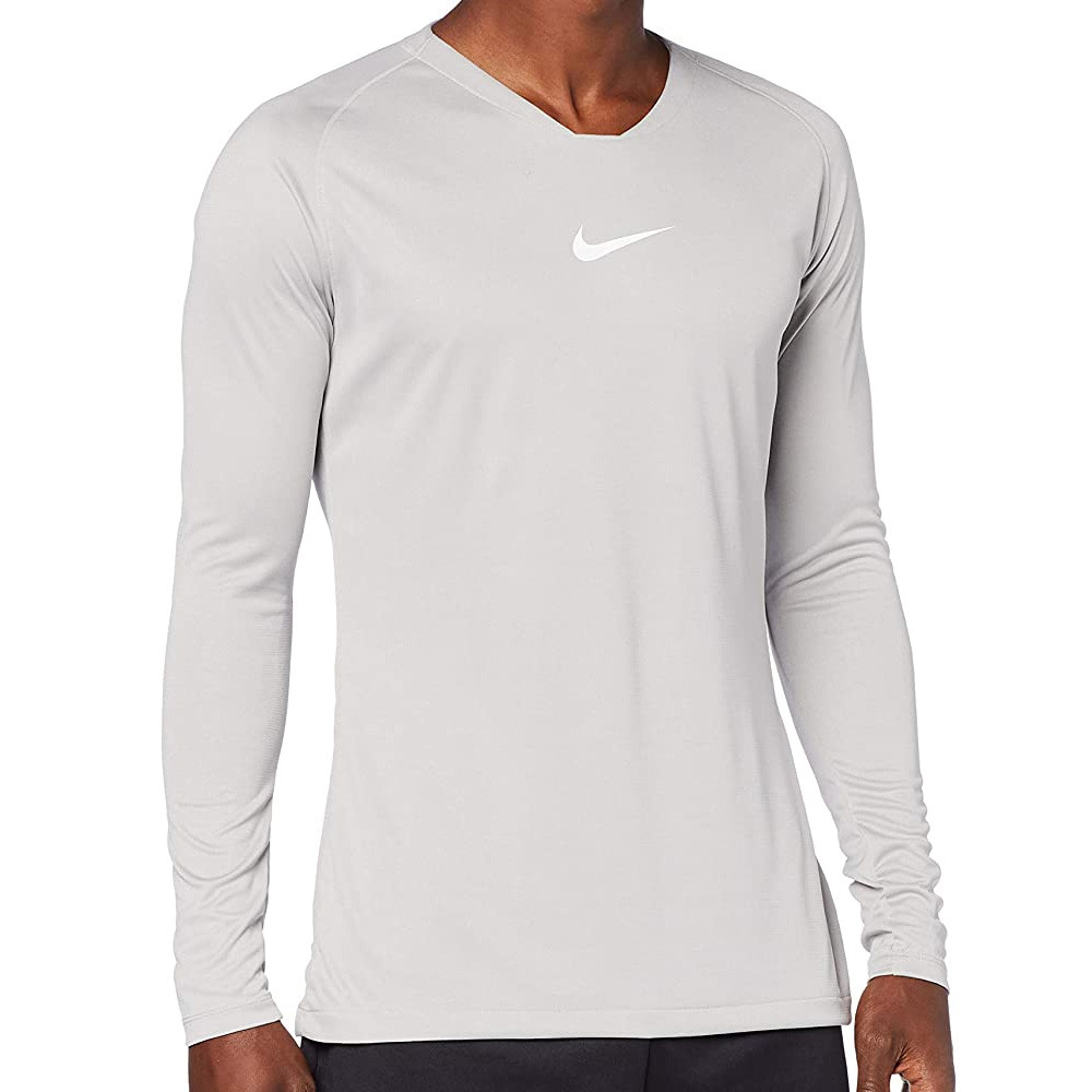 Camiseta térmica manga larga Nike gris