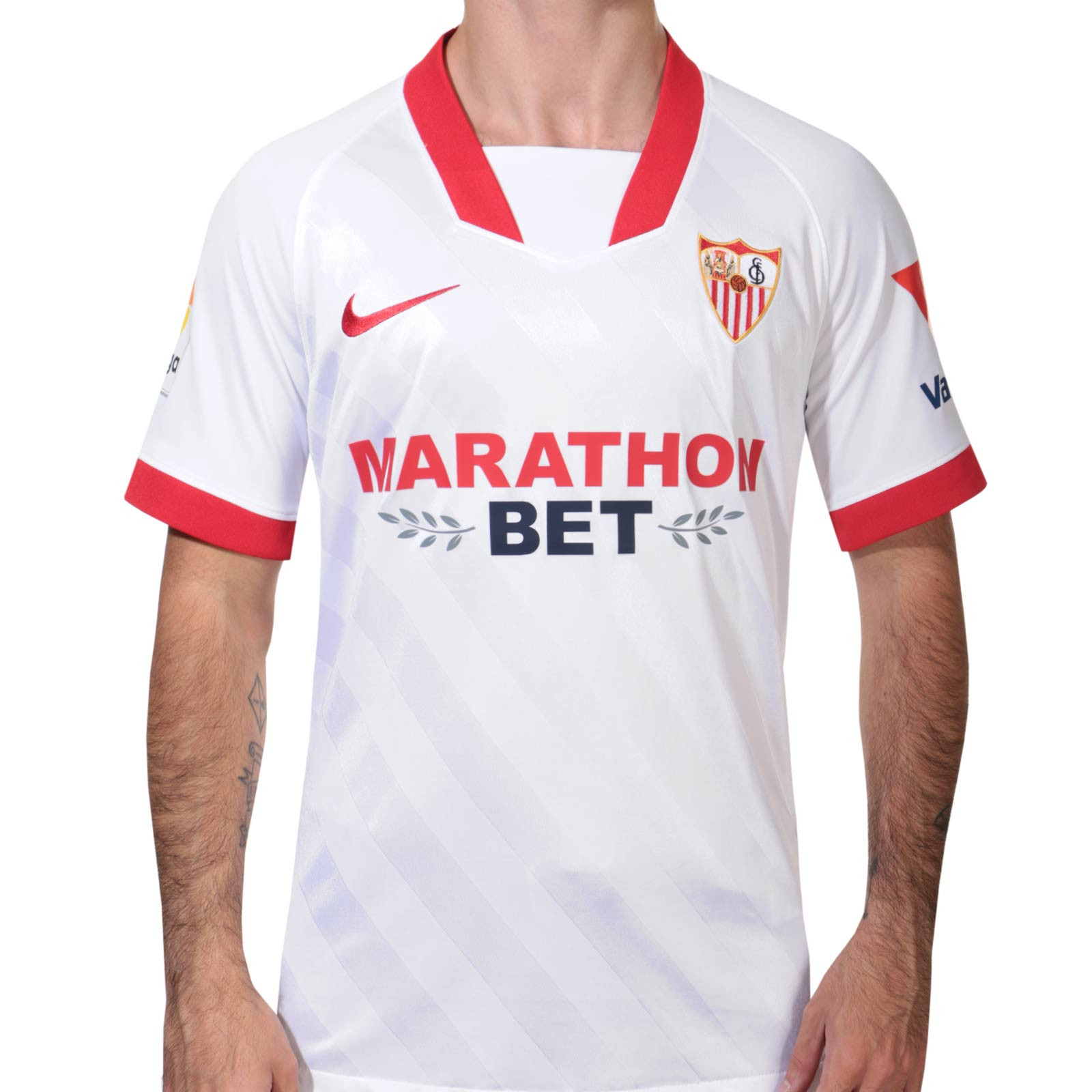 neutral Turbulencia radio Camiseta Nike Sevilla 2020 2021 blanca | futbolmania