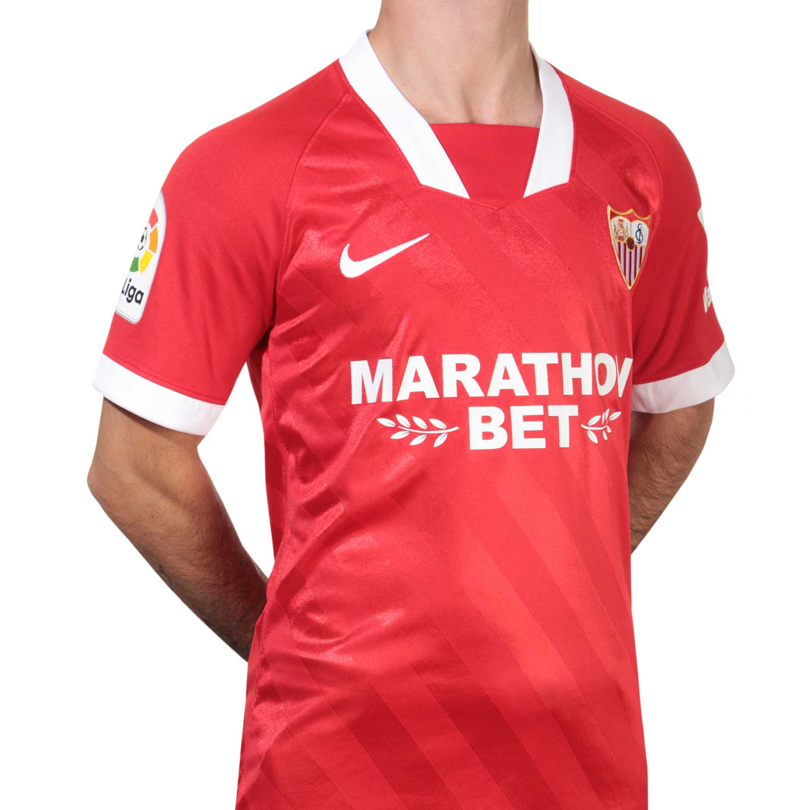 Sin alterar Persistente volverse loco Camiseta Nike 2a Sevilla 2020 2021 roja | futbolmania