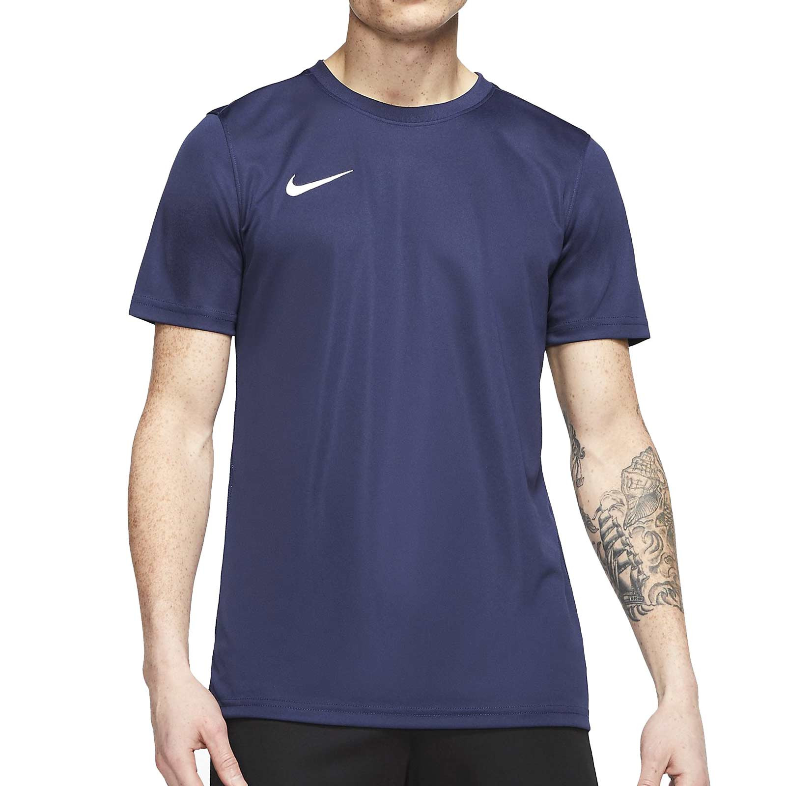 Inferior académico Mejorar Camiseta Nike Dri-Fit Park 7 marino | futbolmania